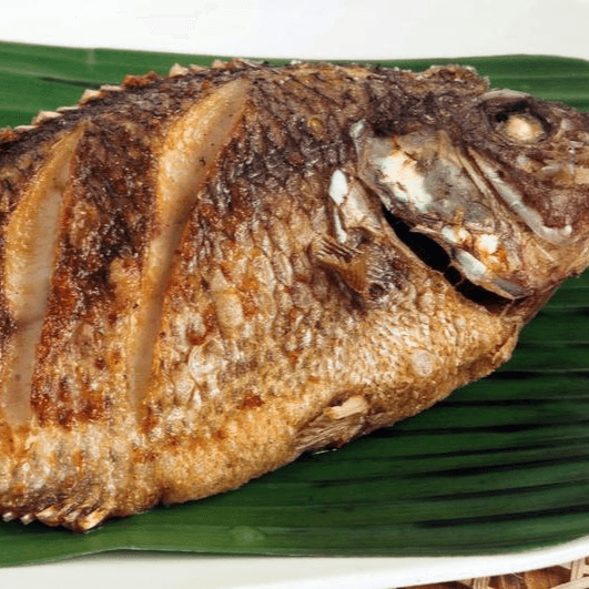 Fried Whole Tilapia.