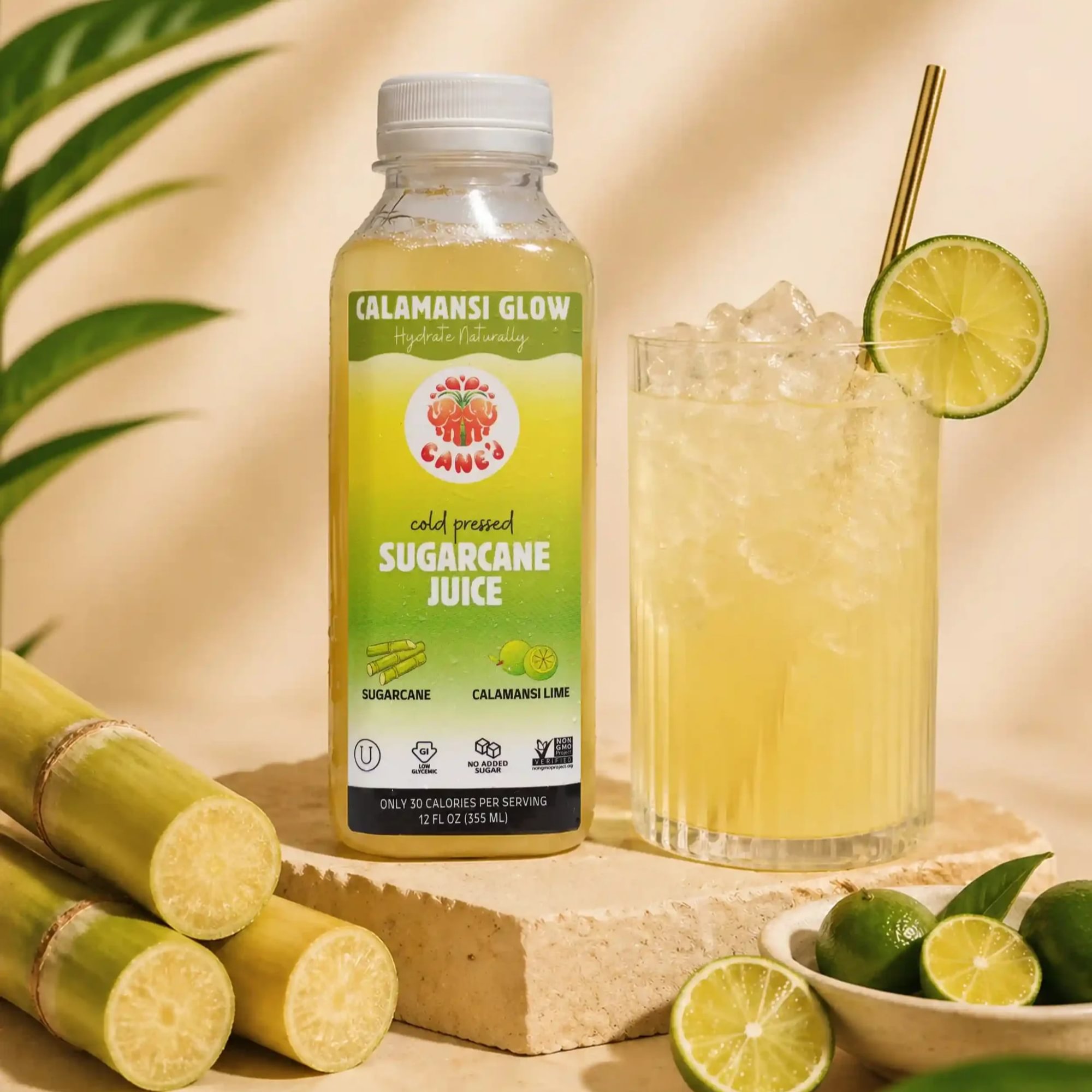 CALAMANSI GLOW SUGARCANE JUICE