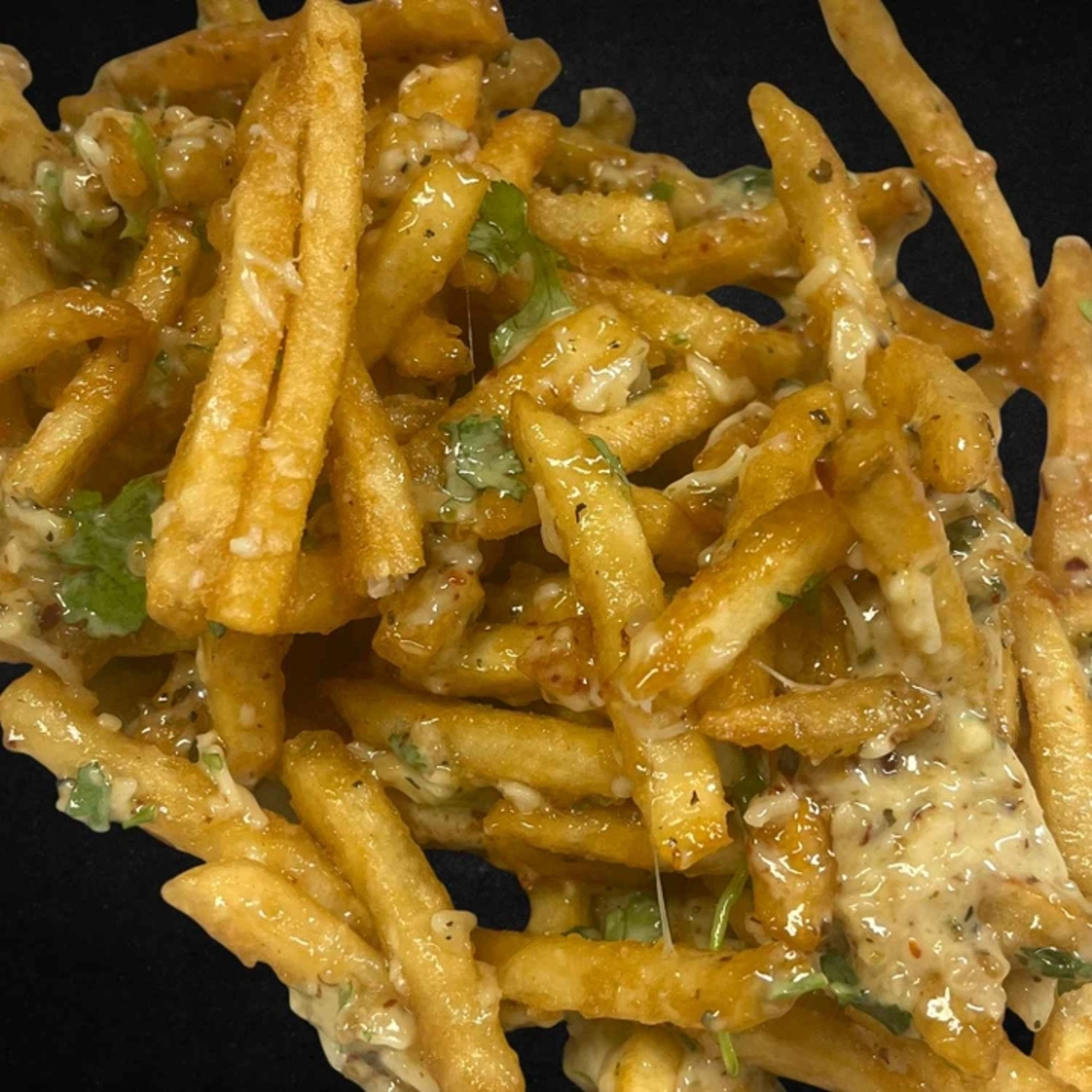 Cilantro Garlic Fries