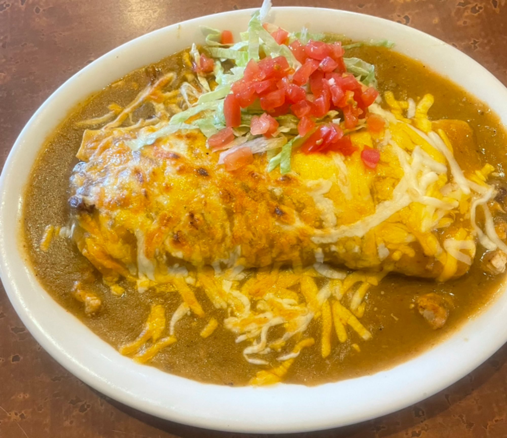 Egg and Potato Burrito
