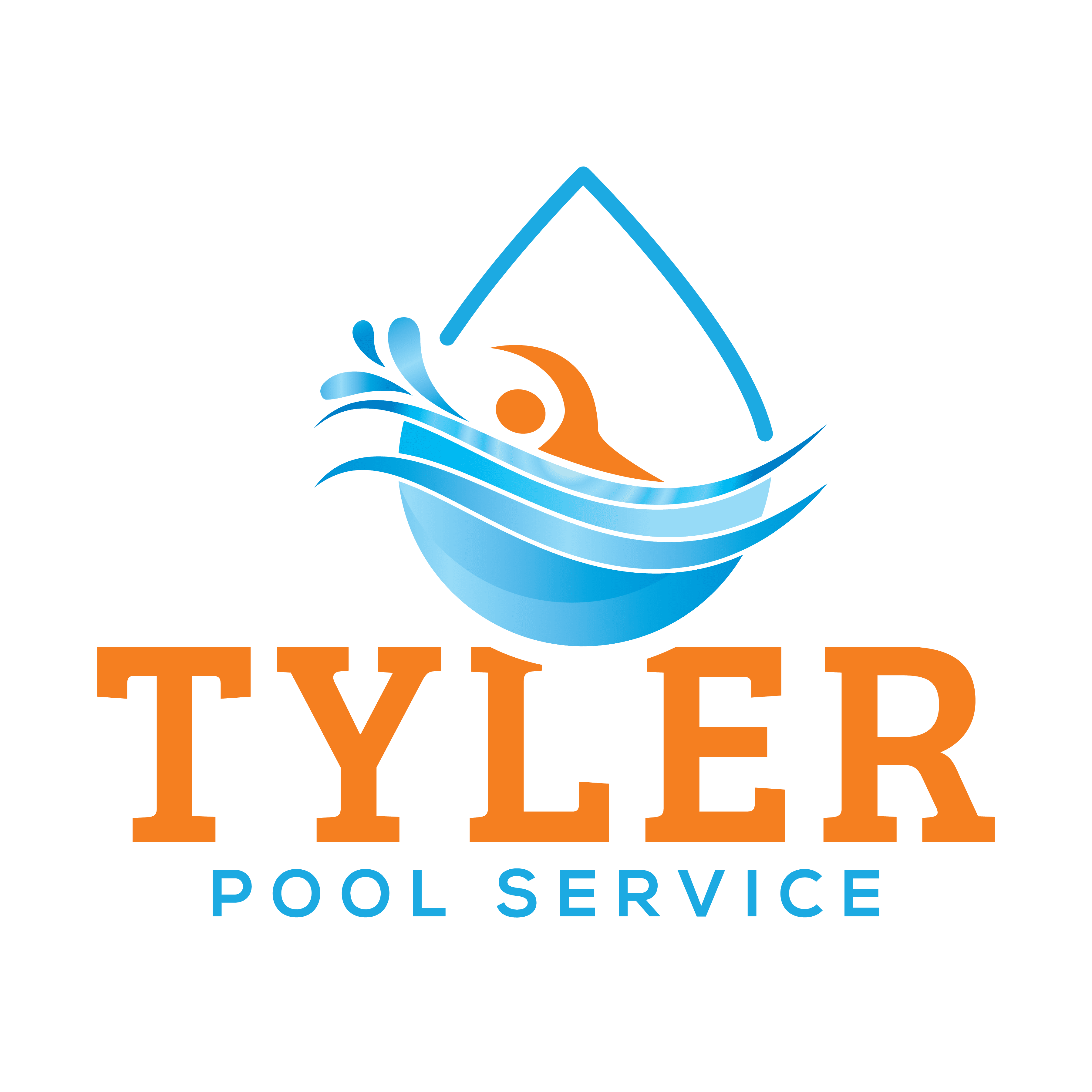 Tyler Pool Service Logo