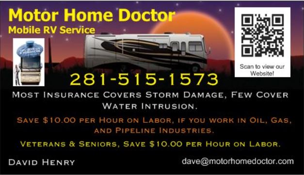 Motor Home Doctor RV Repair Shop and Mobile RV Service ...