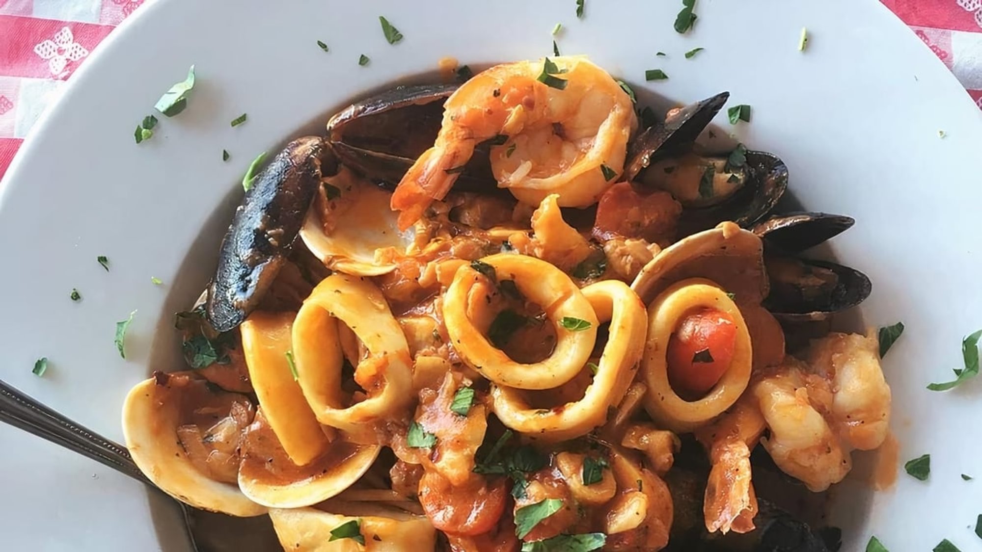 Seafood combo