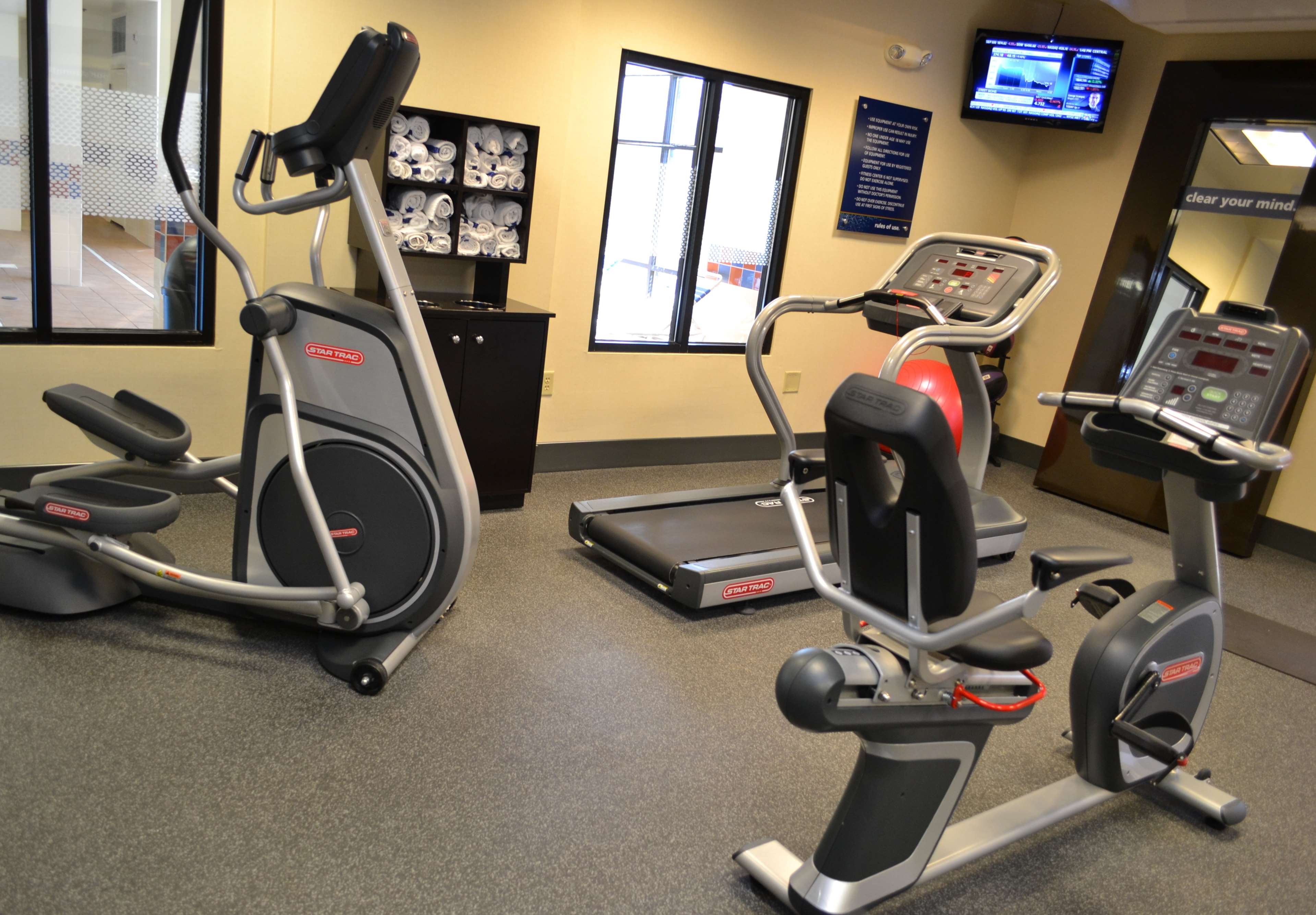 Health club  fitness center  gym