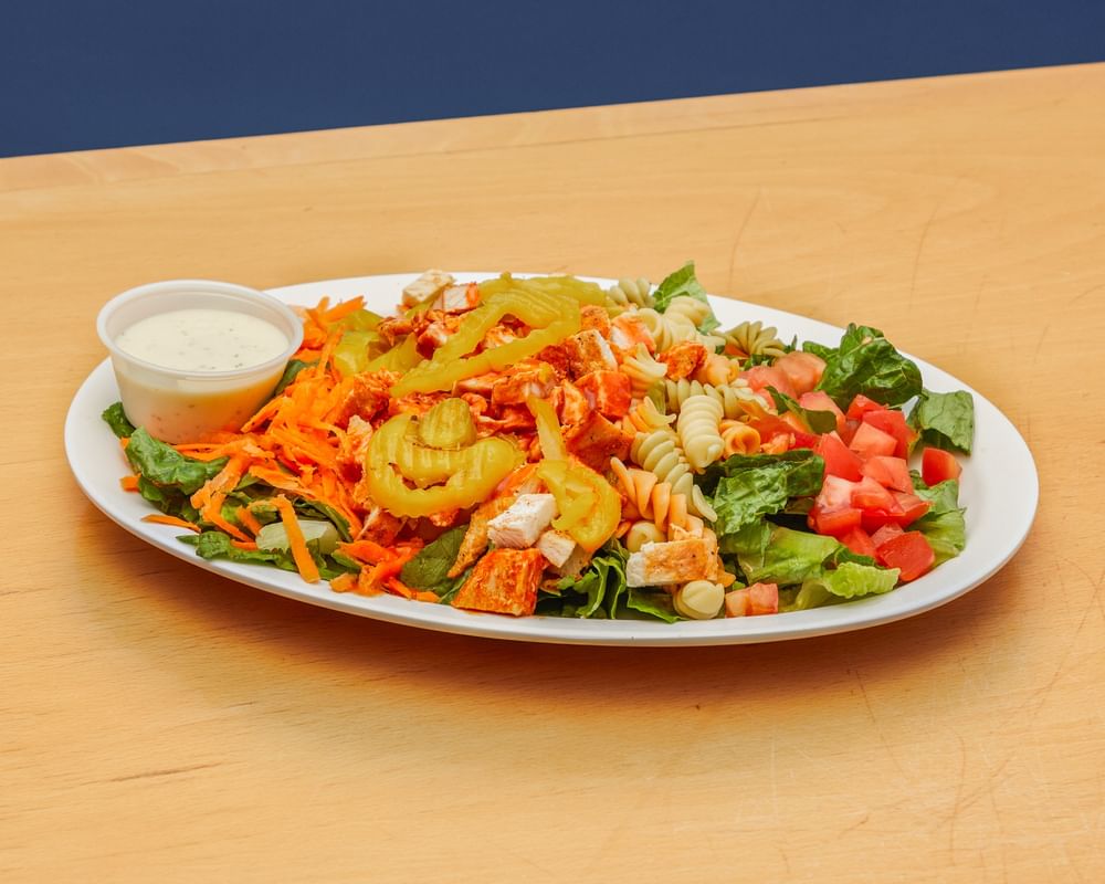 Buffalo Grilled Chicken Salad