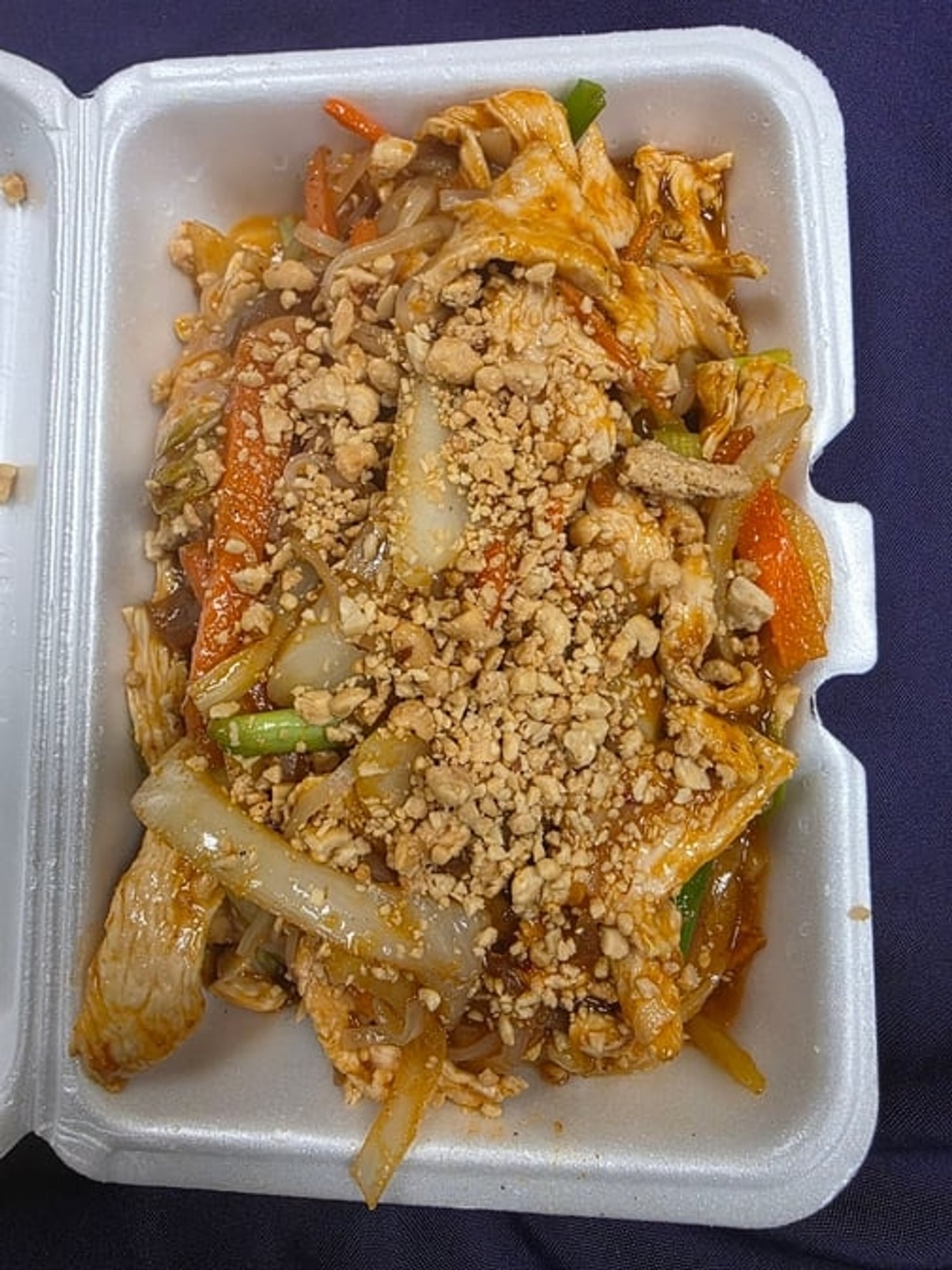 Pad Thai Noodles with Chicken