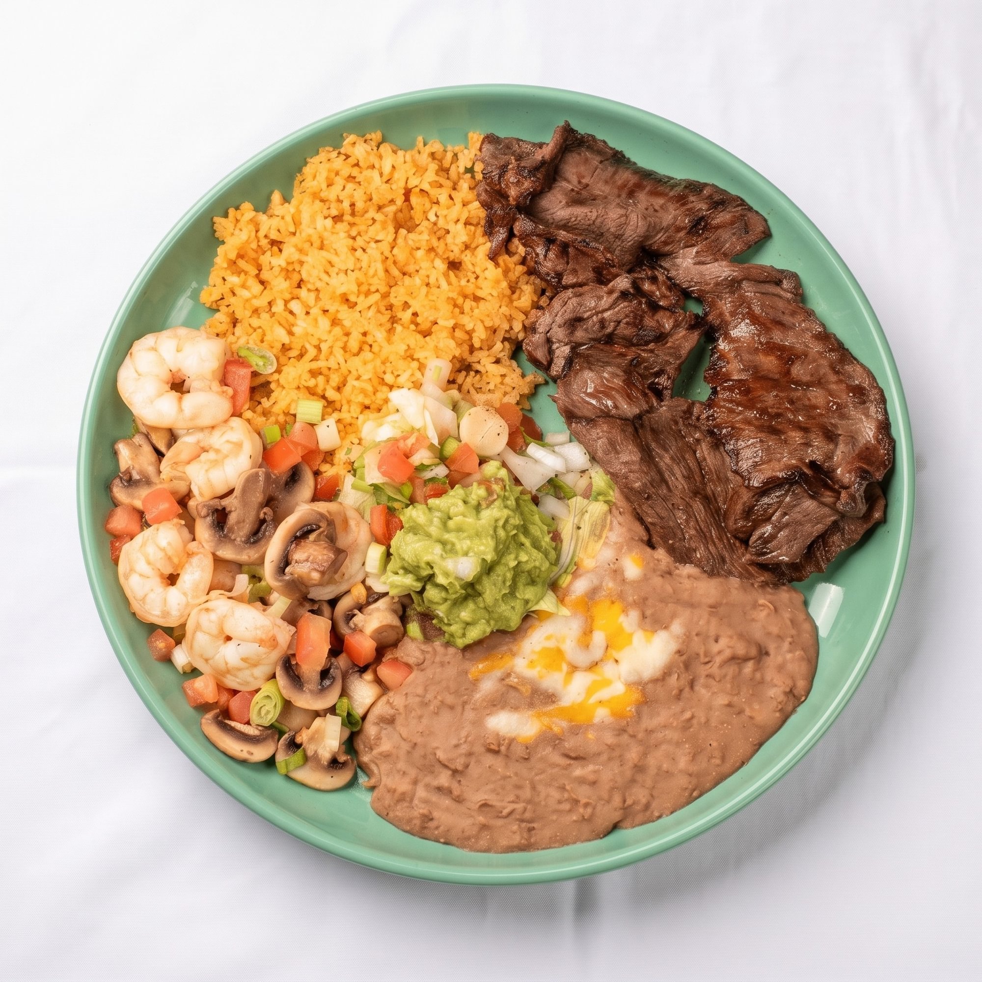 Carne Asada & Camarones