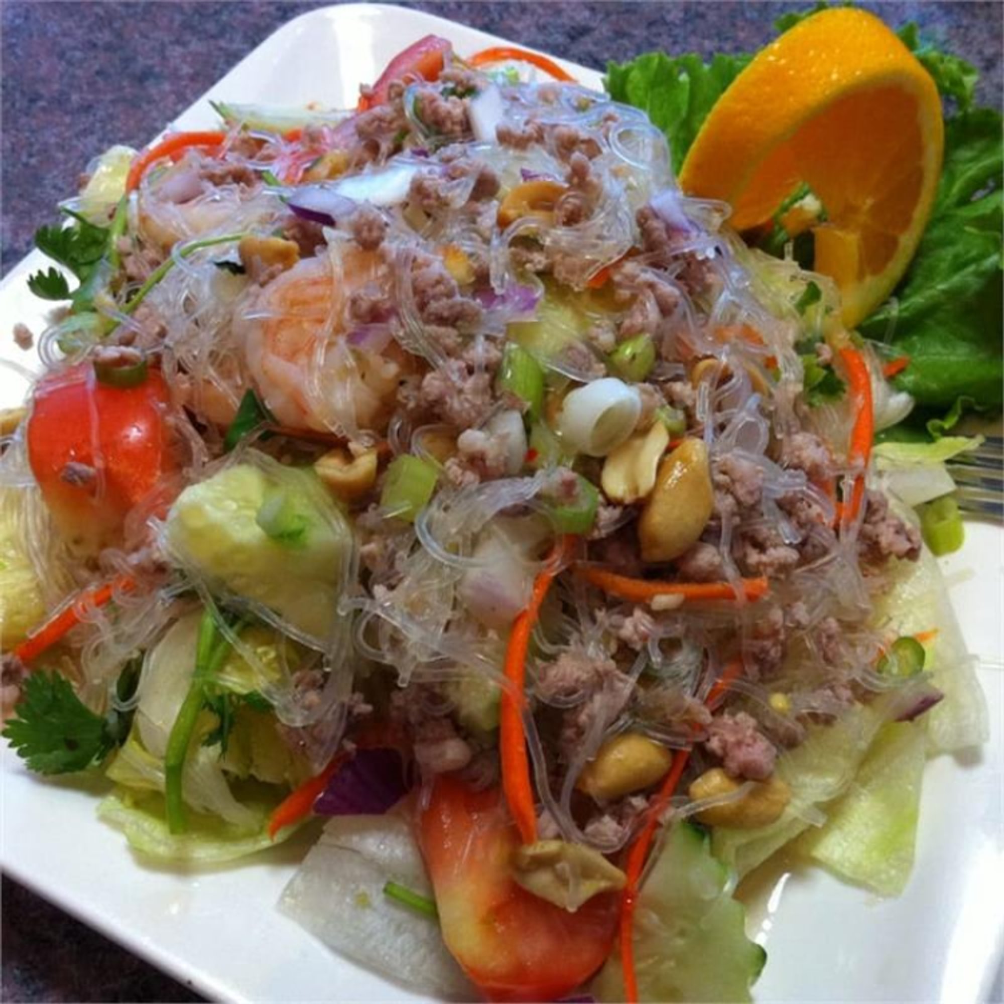 6. Glass Noodle Salad
