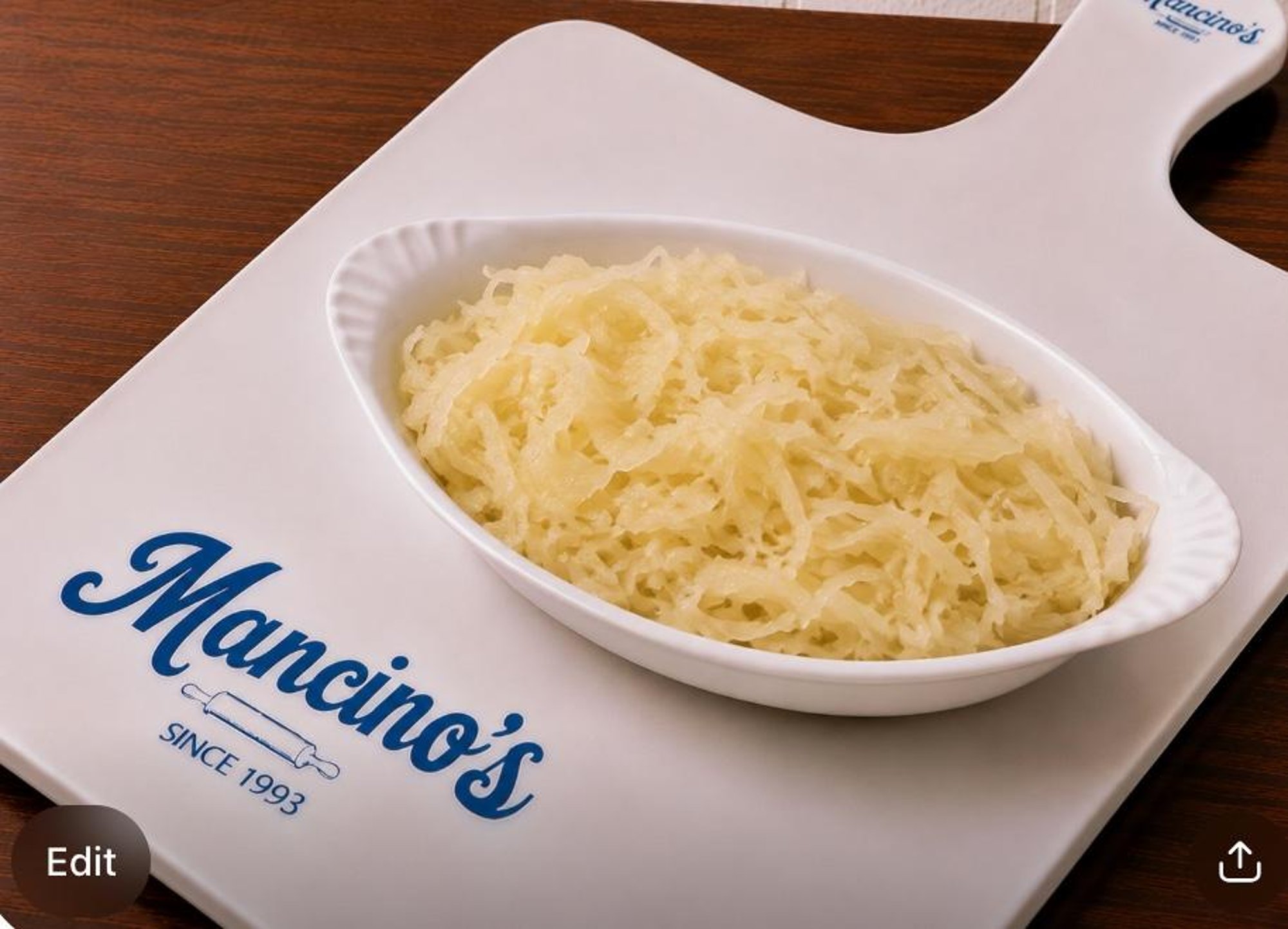 Extra on side Sauerkraut