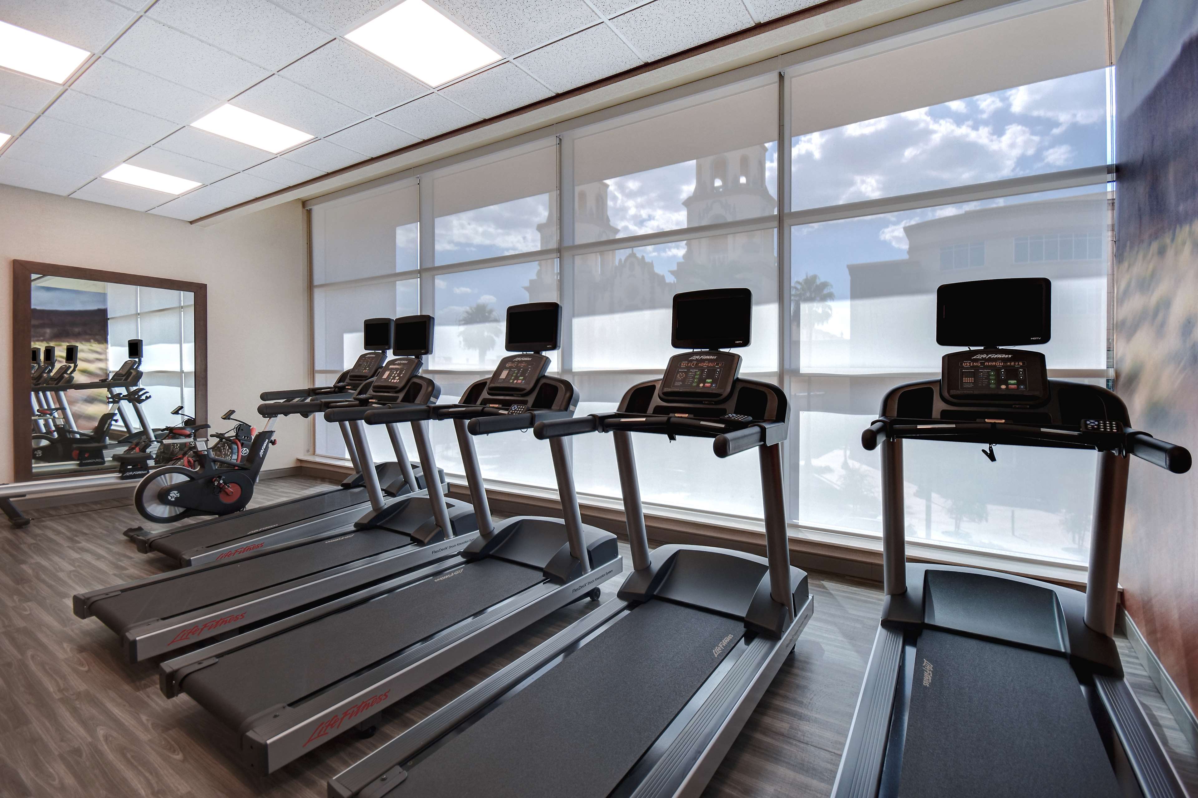 Health club  fitness center  gym