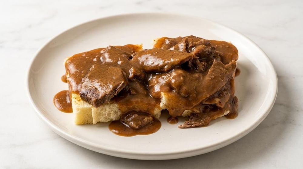 Open Faced Sandwich