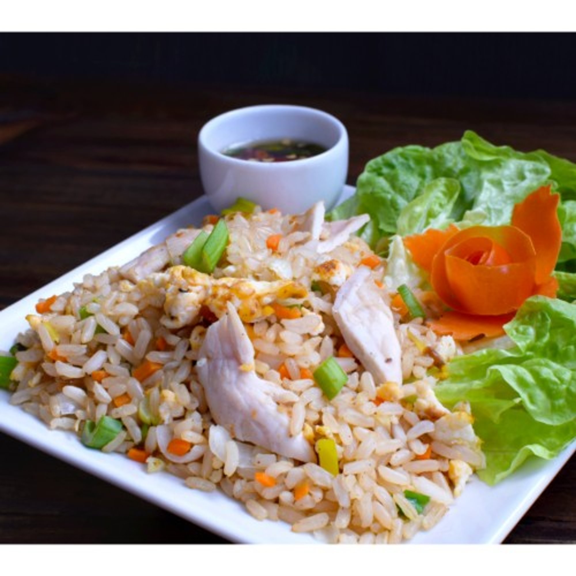 Chicken Rice Plate