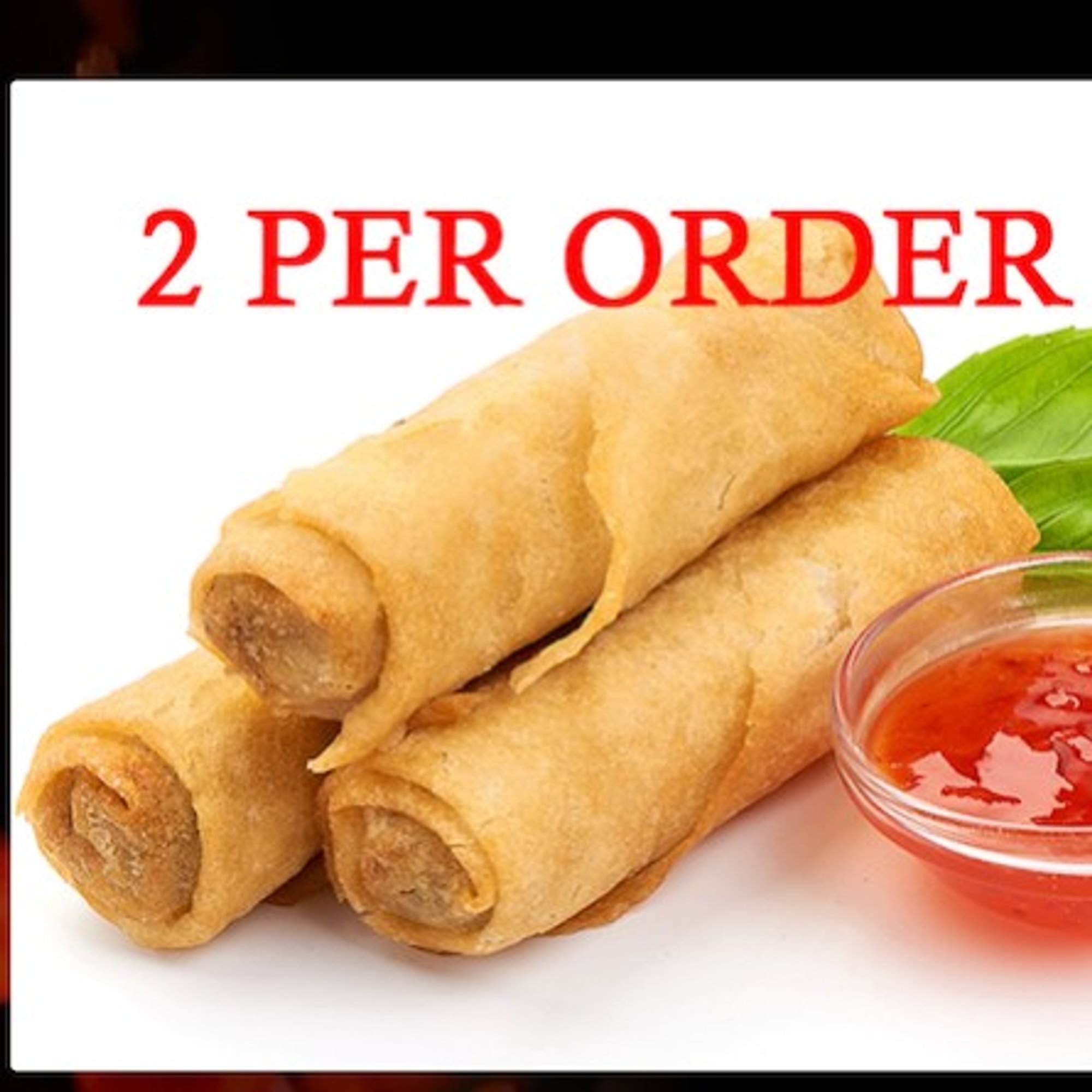 CRAB RANGOON EGG ROLLS (3 PER ORDER)