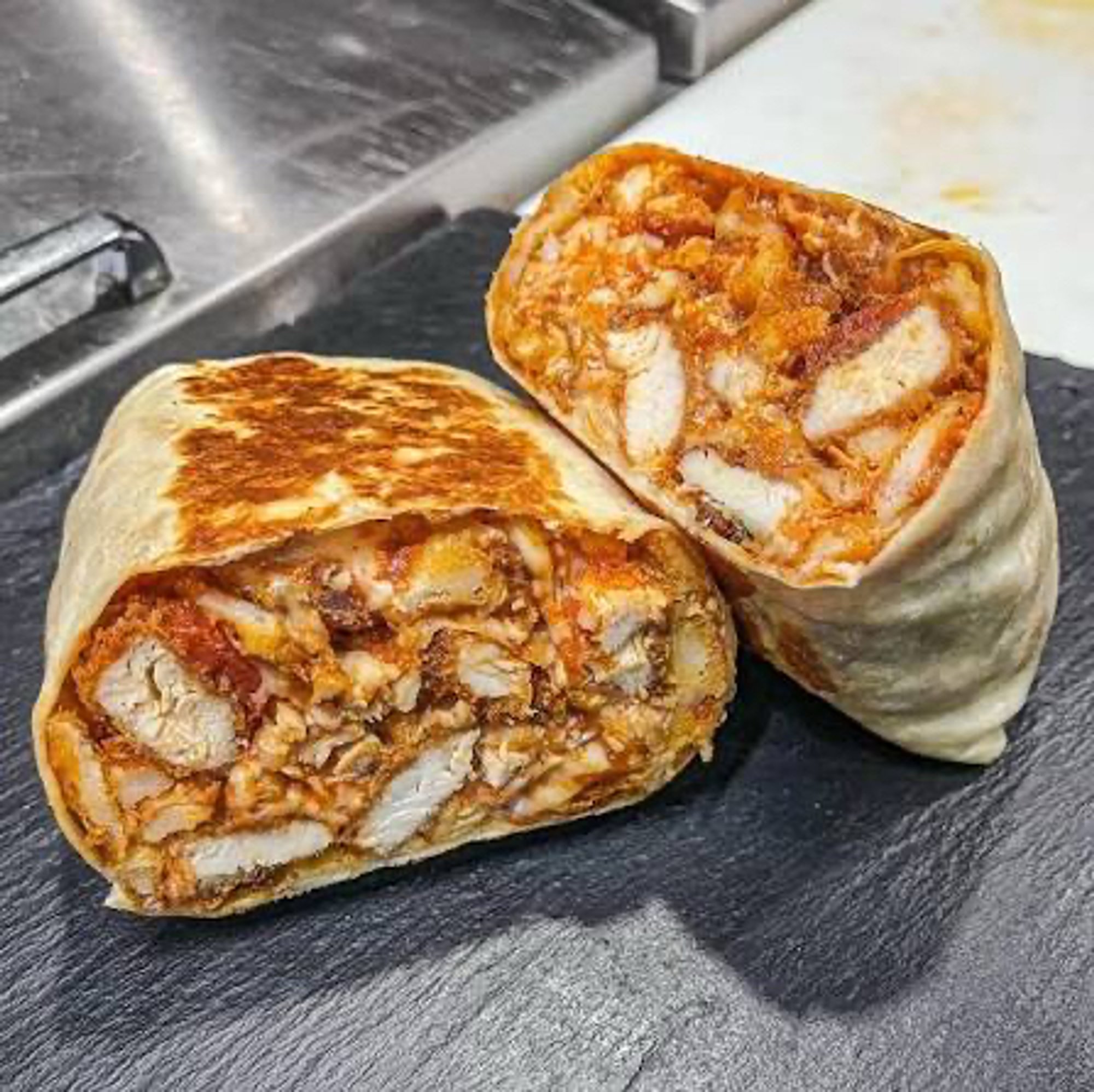 Chicken Parmigiana Wrap