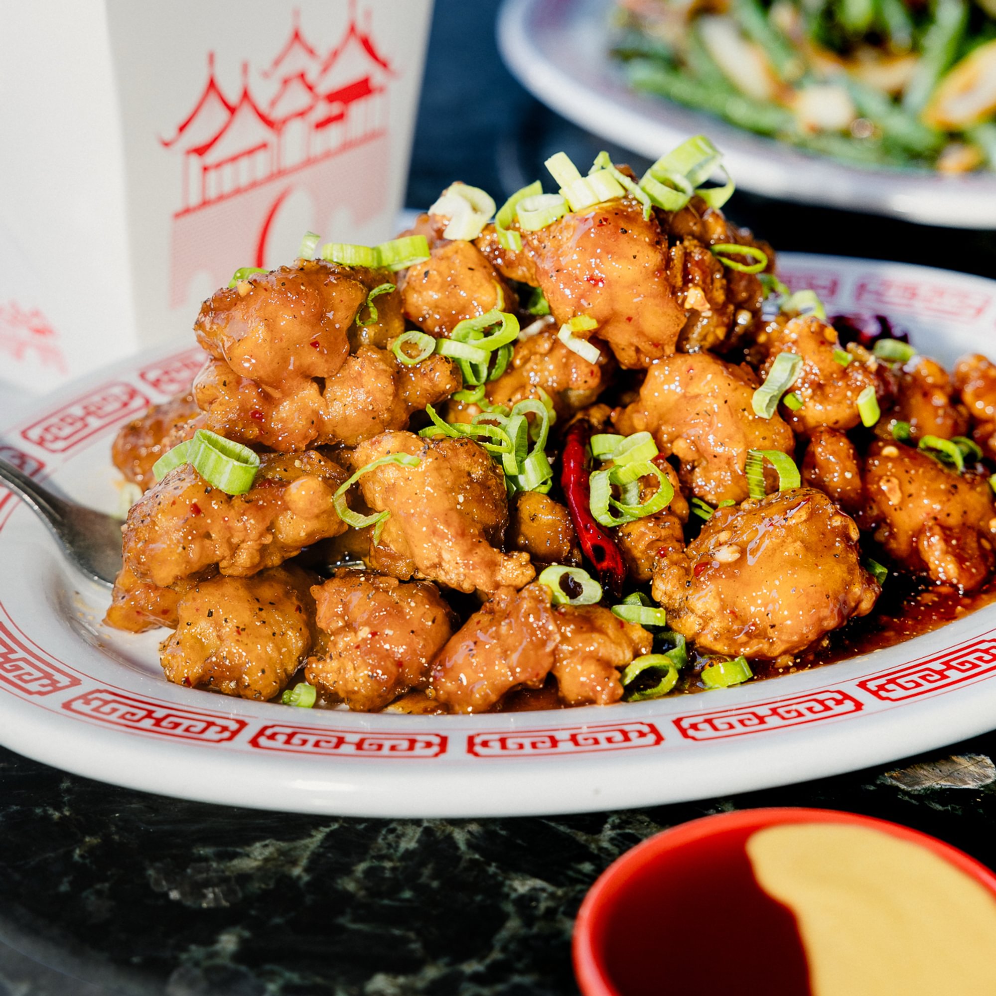 Lunch General Tsao Chicken