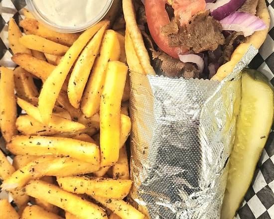 BBQ Gyro Sandwich