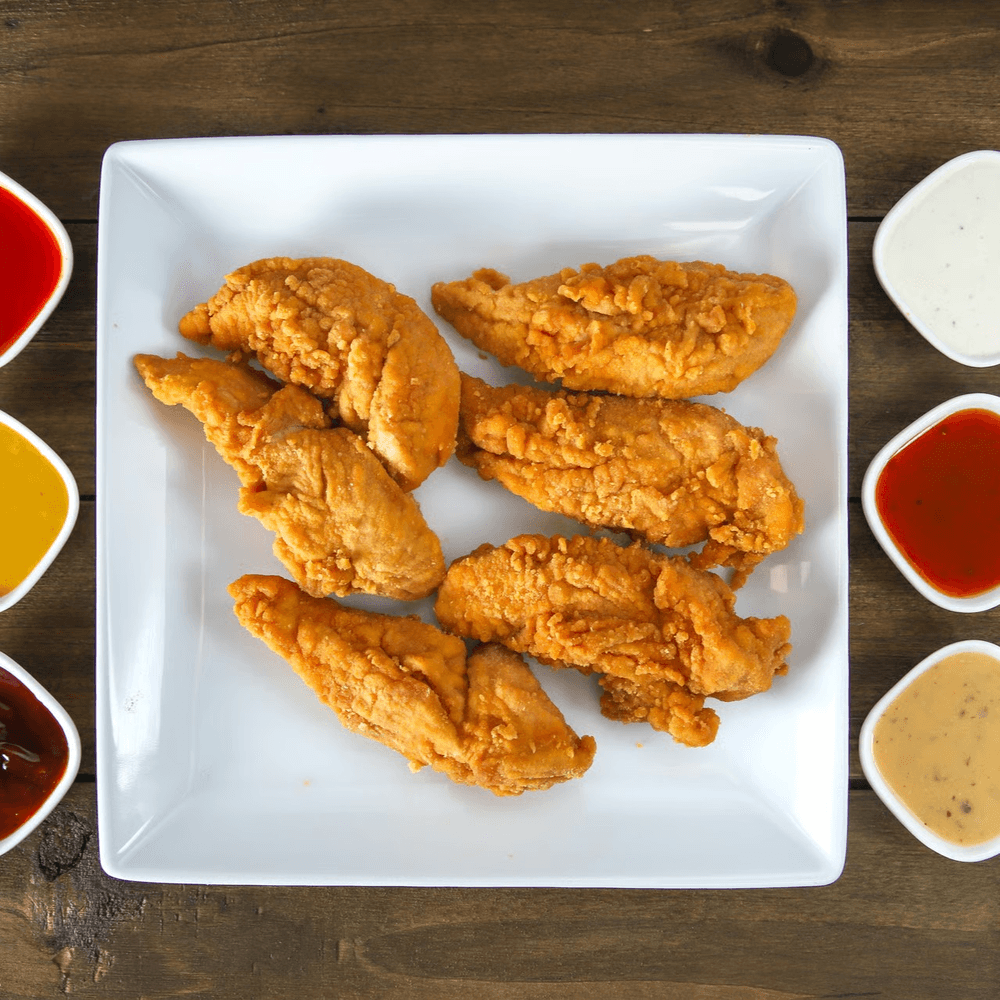 Kids 3 piece chicken tenders with fries