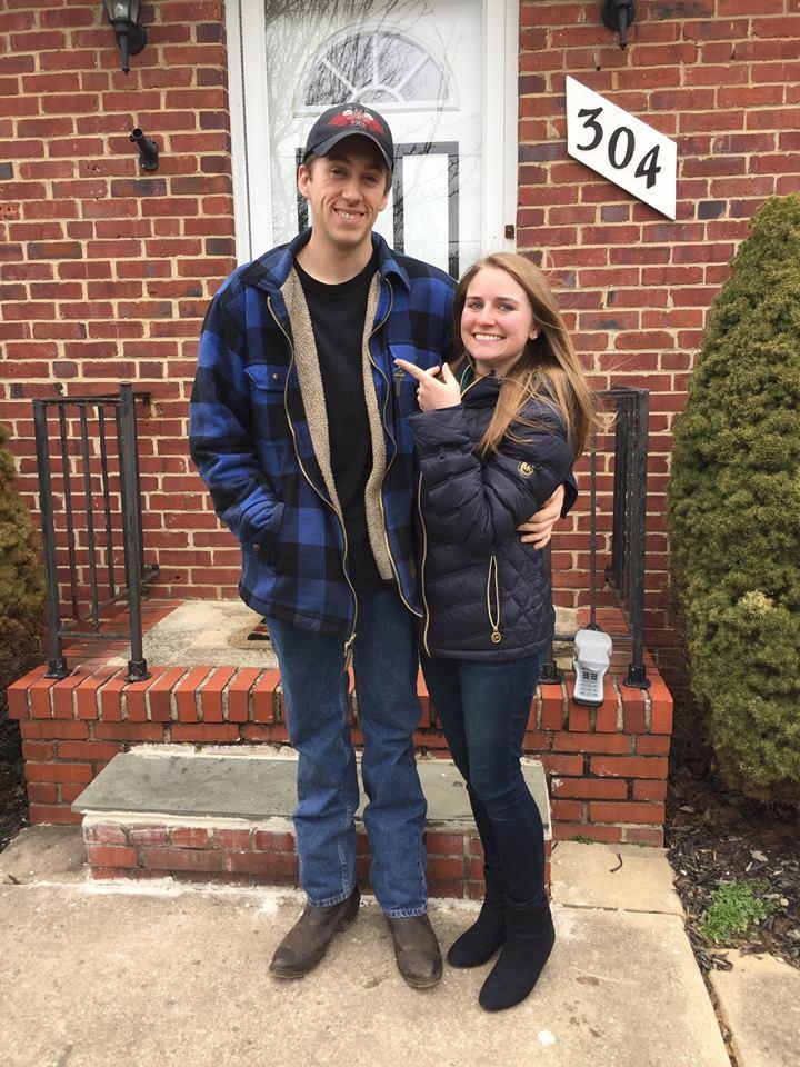 Helped Justin and Grace find their first home in Lutherville!