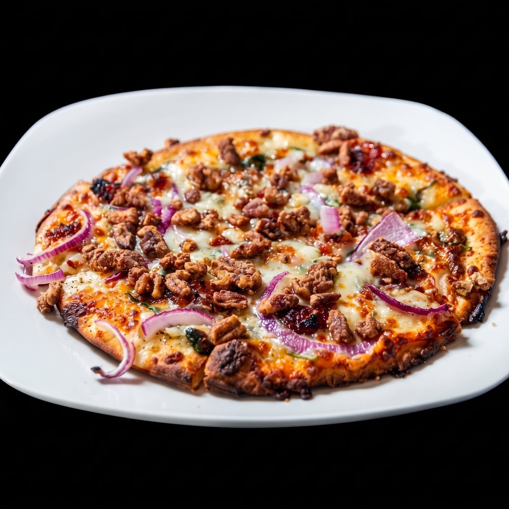 Personal Blue Train Pizza