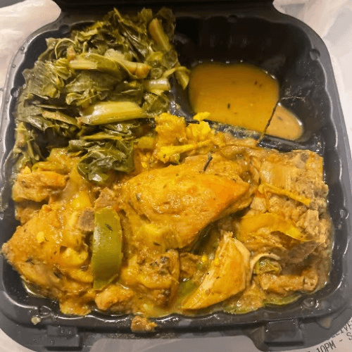 Curry Chicken Dinner