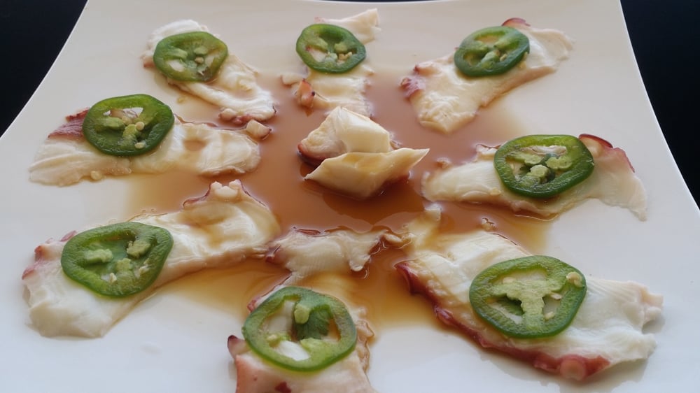 Octopus with Jalapeno