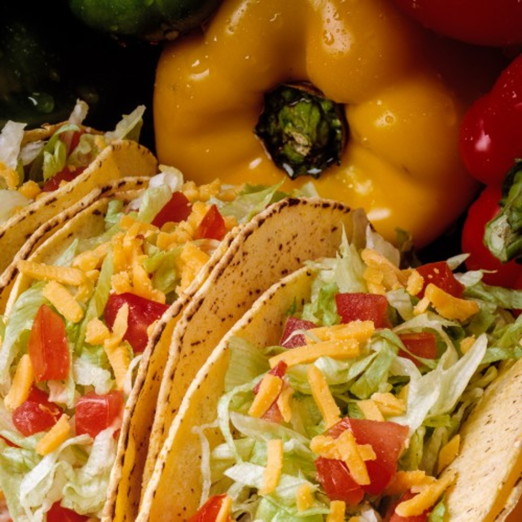 (3) Supreme Tacos Either Crispy or Soft