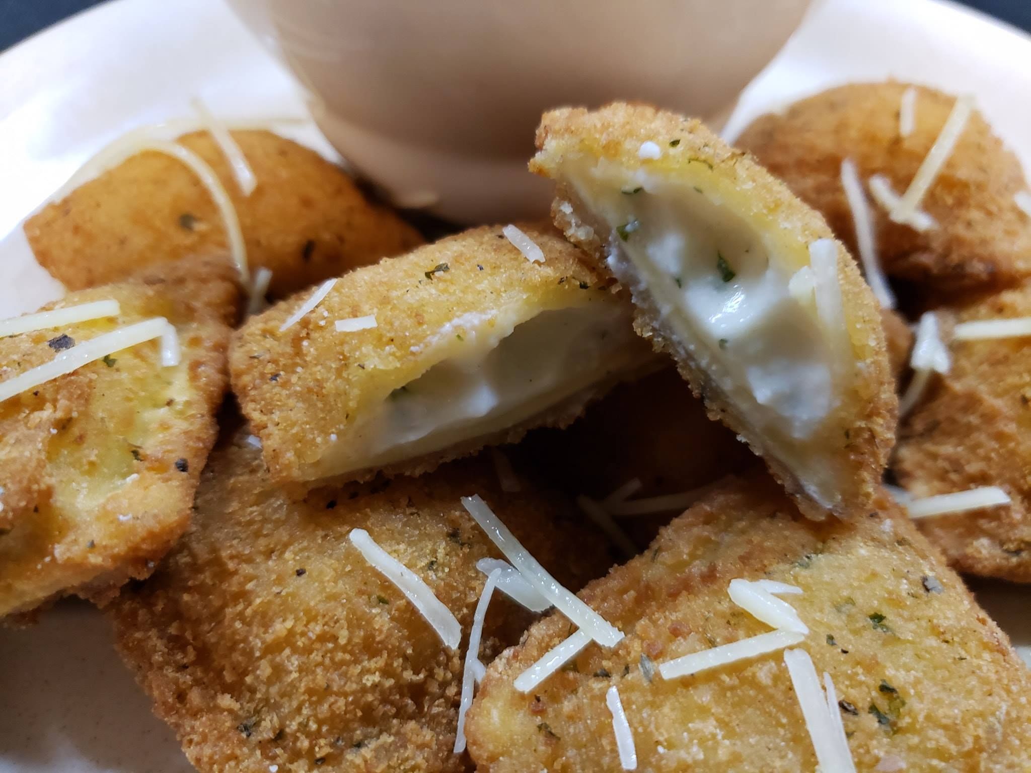 Fried Cheese Ravioli 8