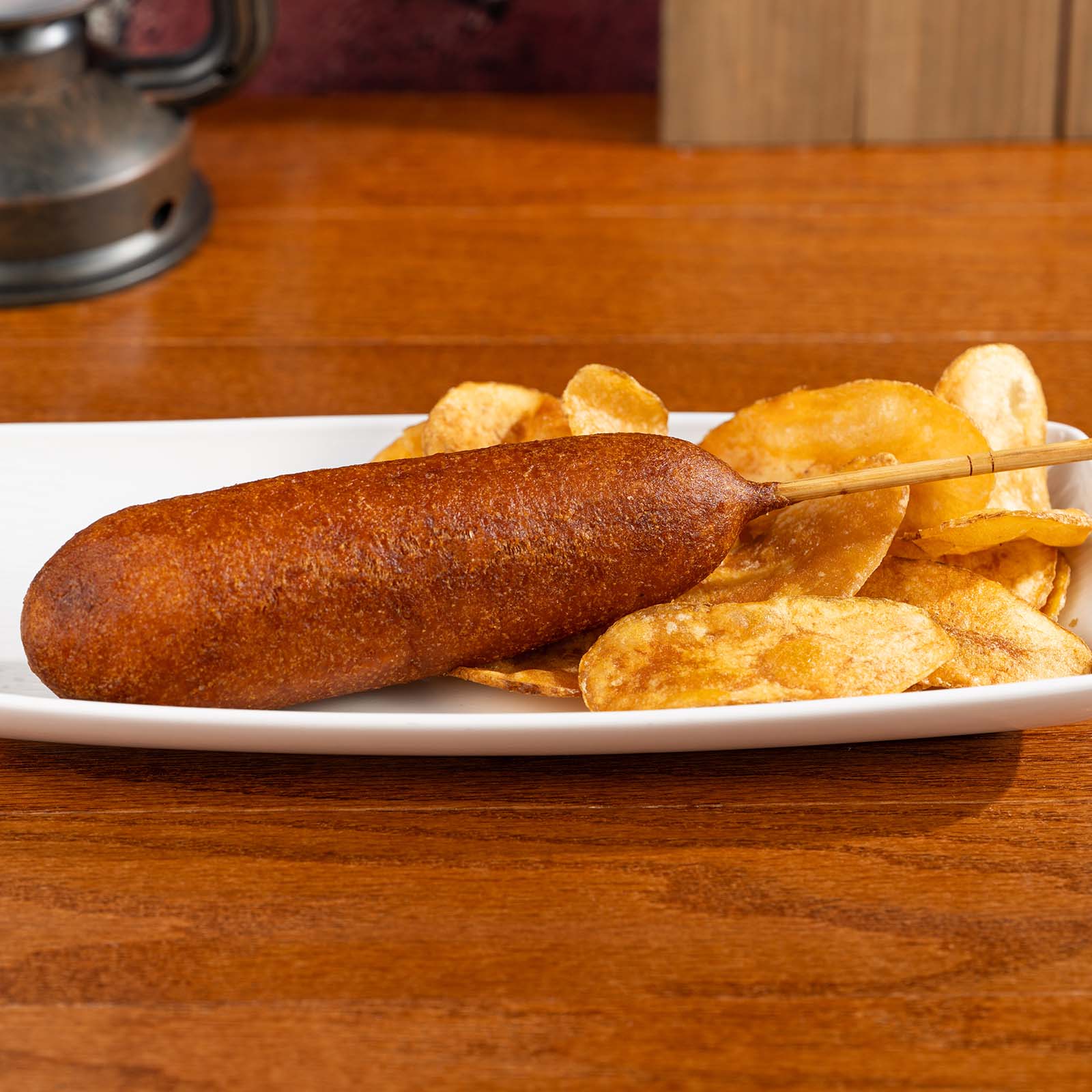 Hand-dipped Corn Dog