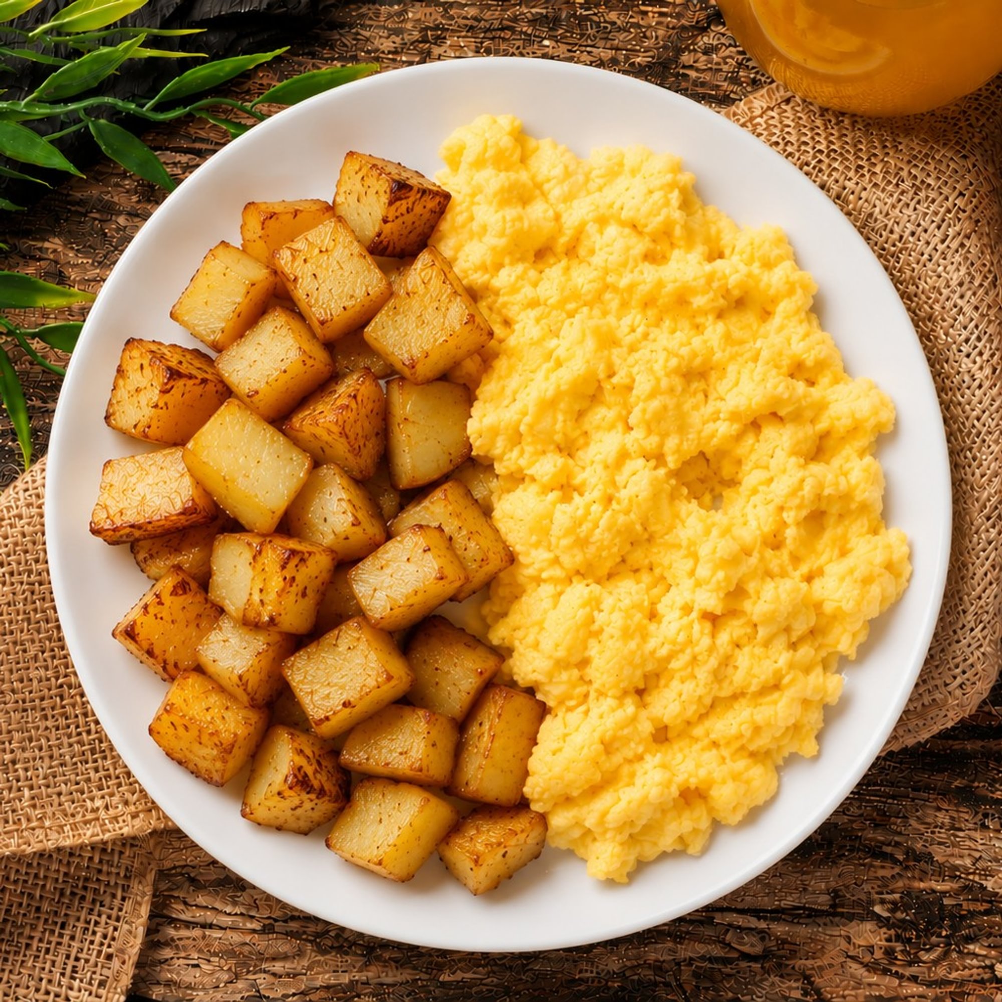 Scrambled Eggs W/Potatoes
