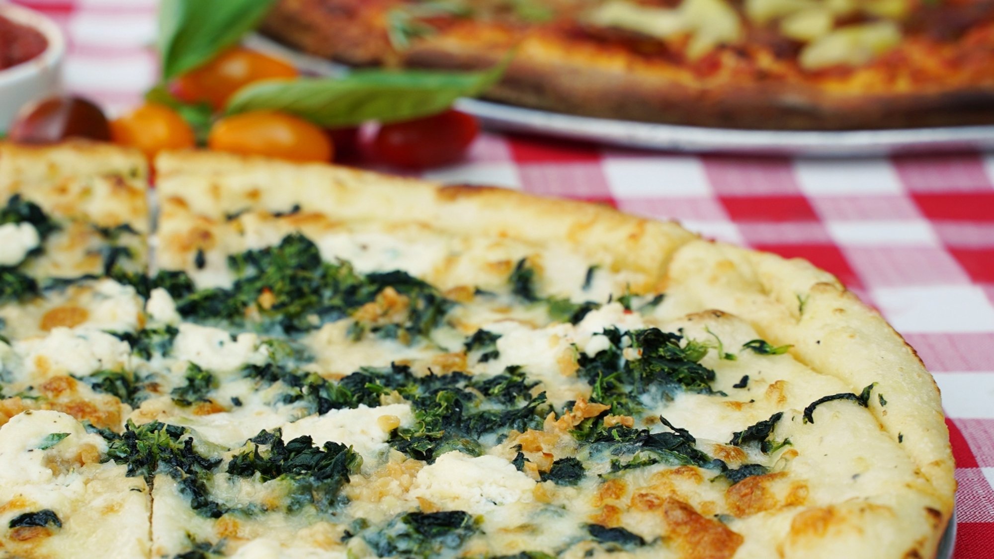 23" White Pizza