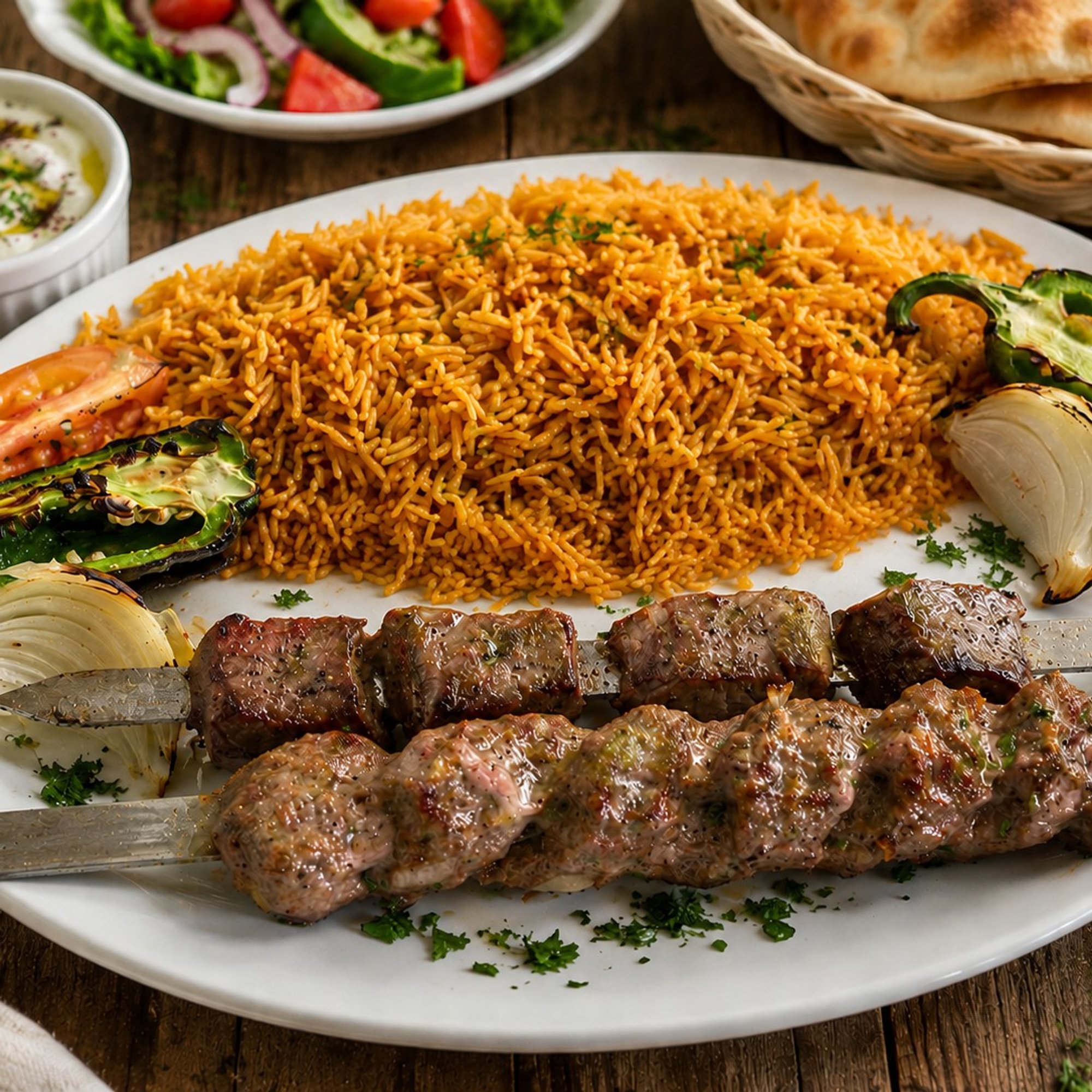Meat Skewers Combo