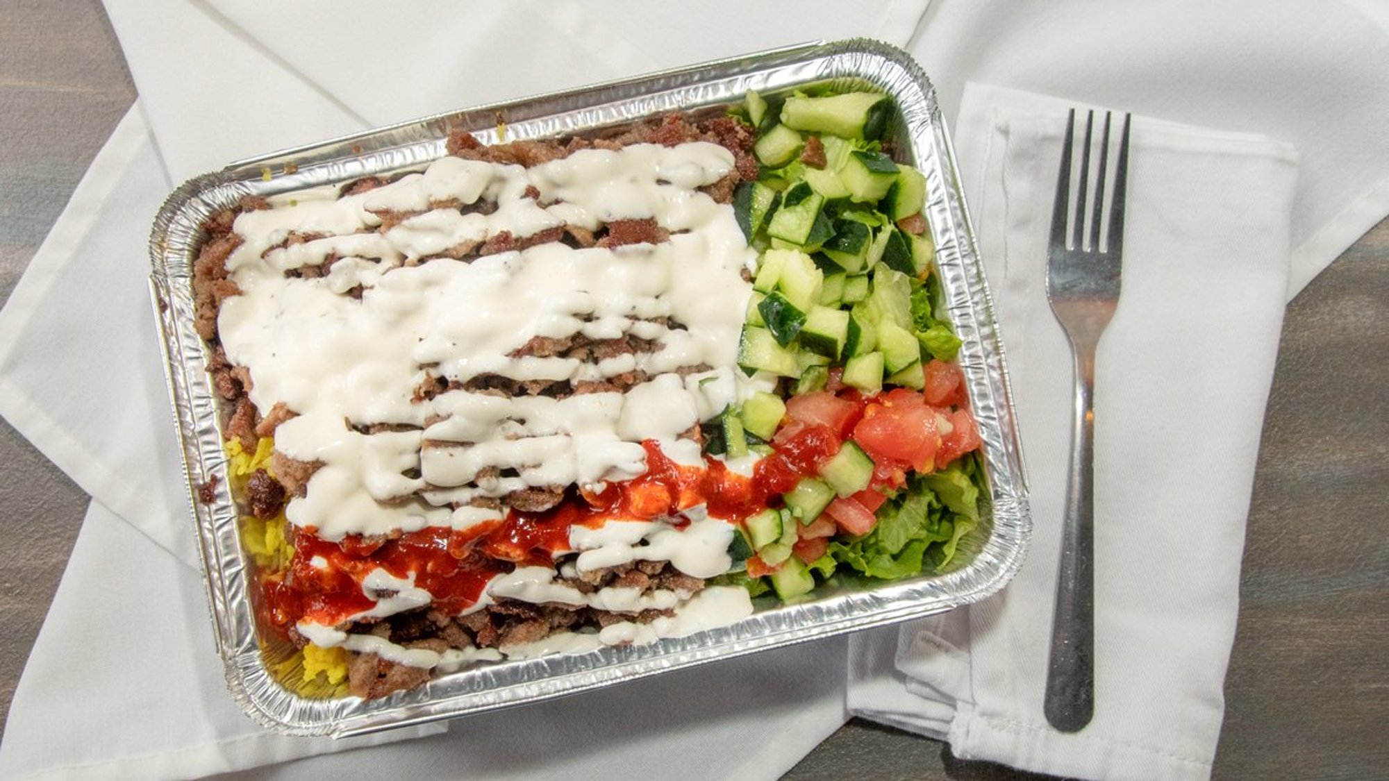 Gyro Over Rice