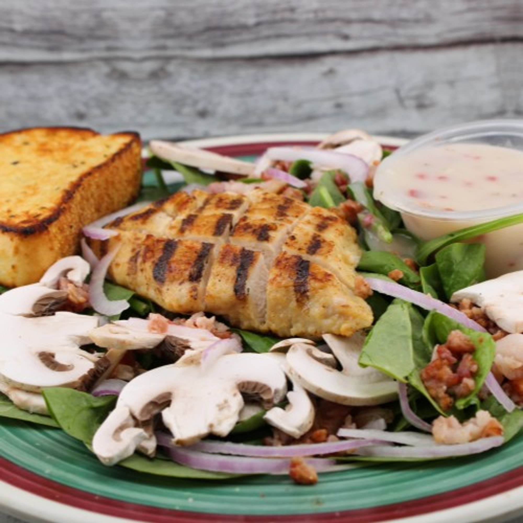 Spinach Chicken Salad