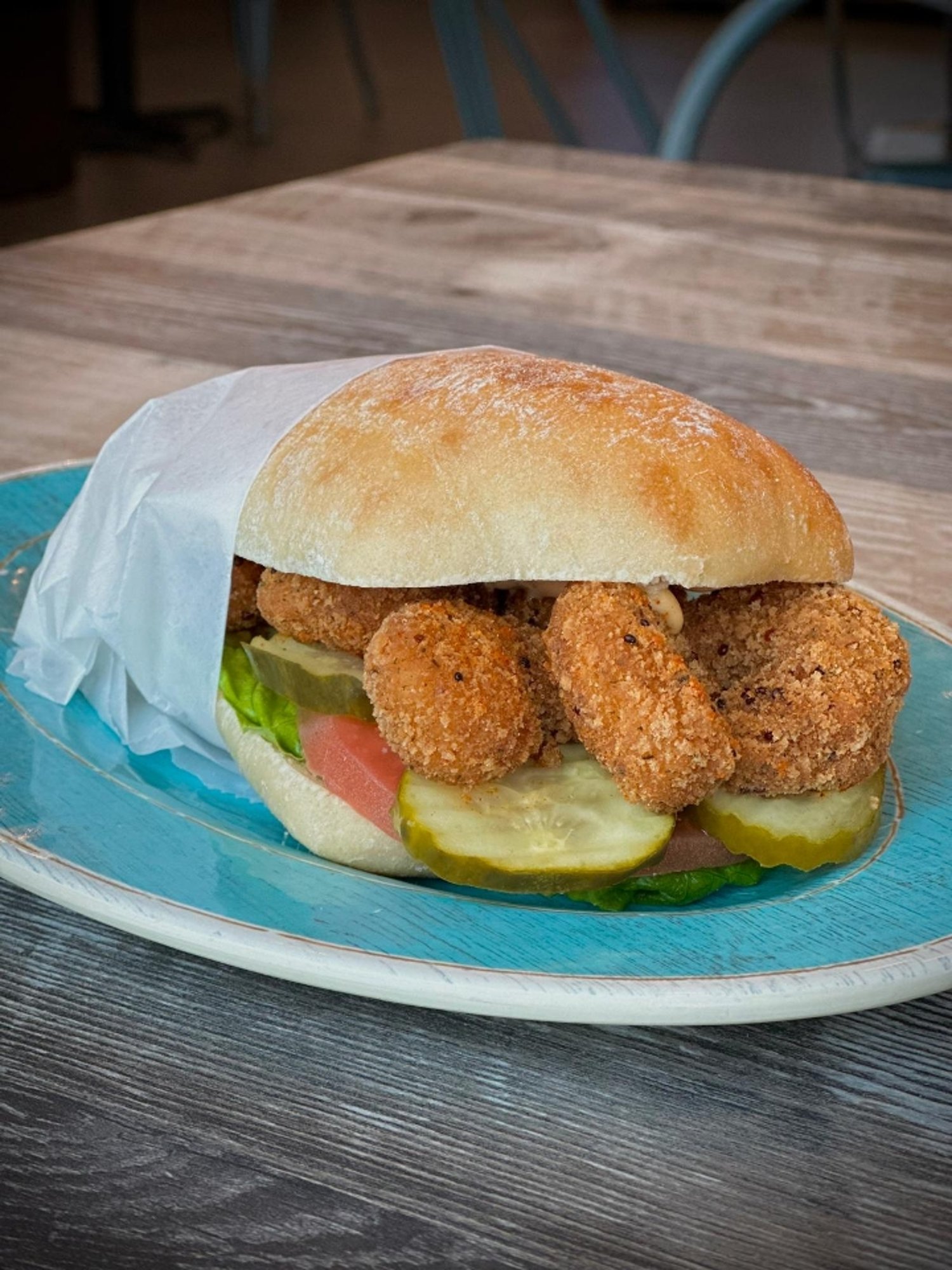 Tribos Shrimp Sandwich