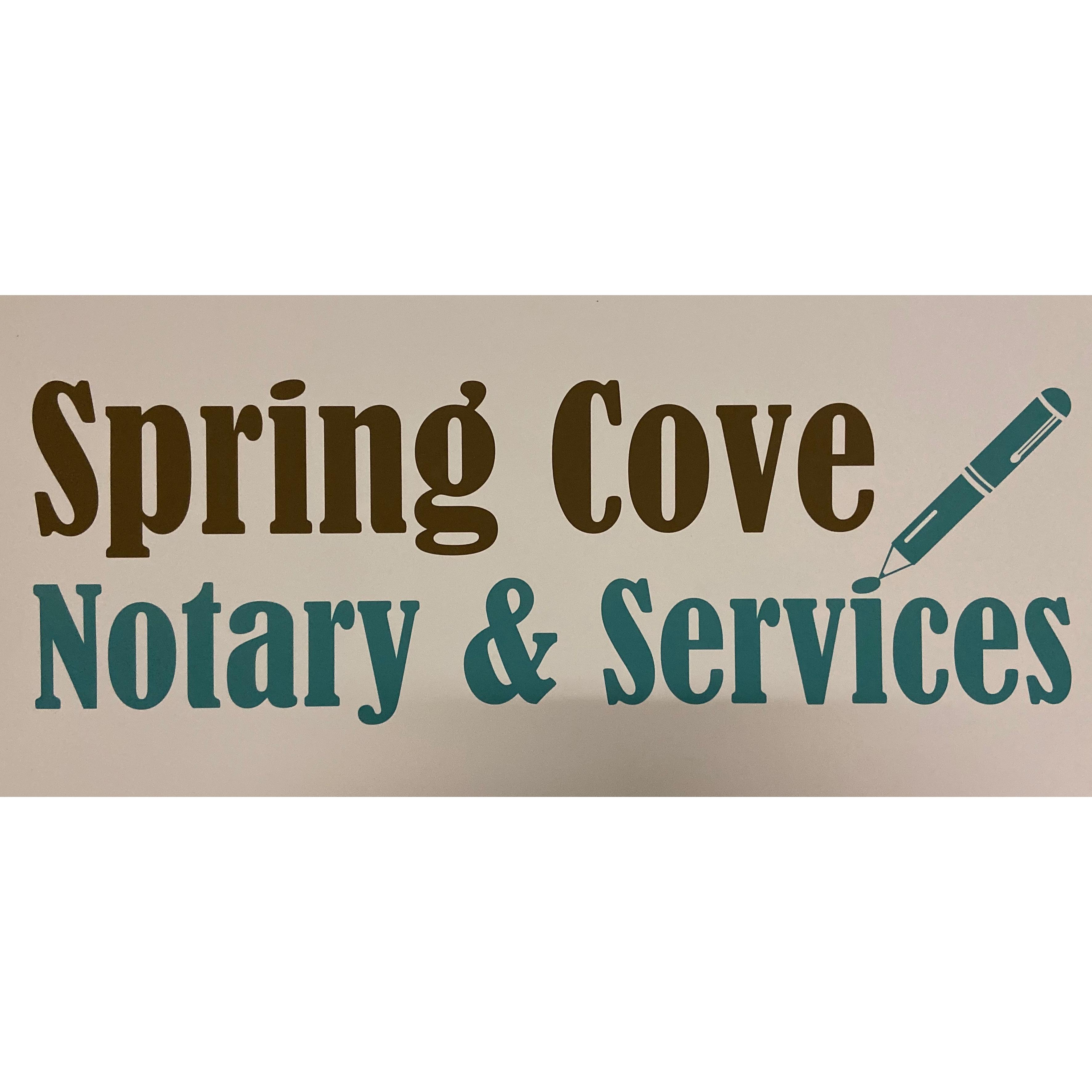 Spring Cove Notary & Services Logo