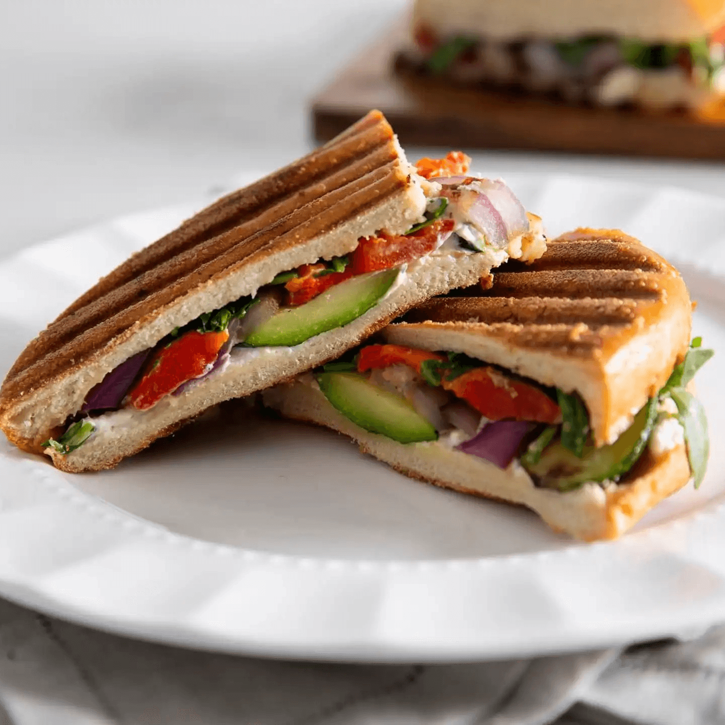 Balsamic Veggie Panini