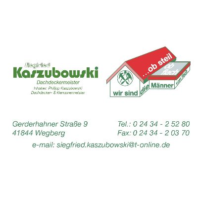 Logo von Siegfried Kaszubowski Bedachungen Inh. Philipp Kaszubowski