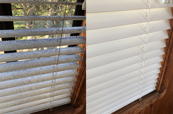 Ultrasonic Blind Cleaning