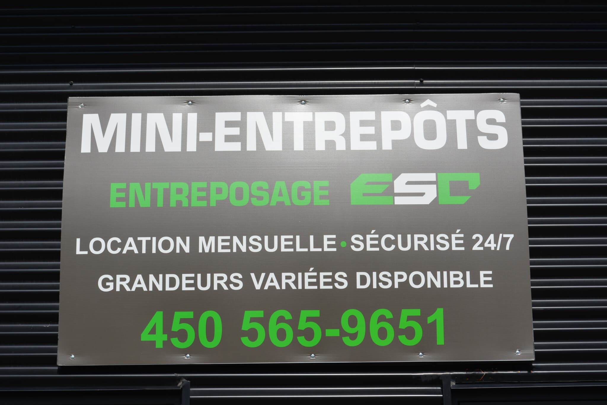 Mini-Entrepot Esc - Entreposage Saint-Jérôme