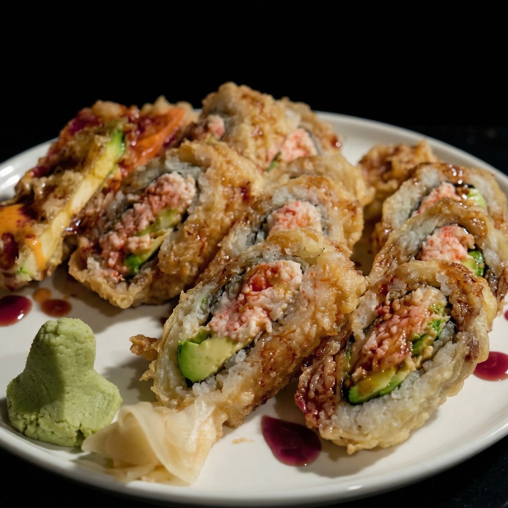 Golden California Roll (Eel Sauce)
