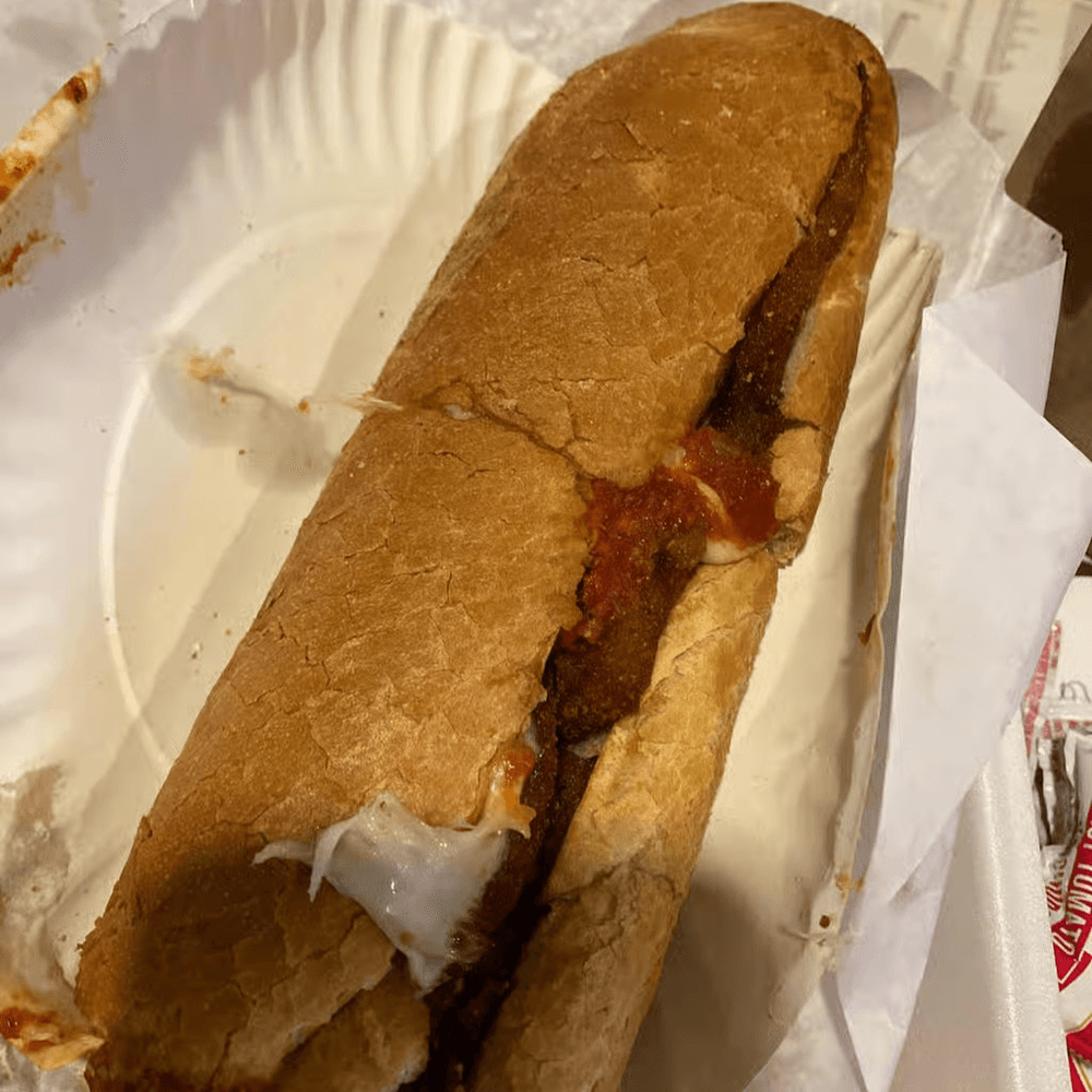 Egg Plant Parmesan Sub