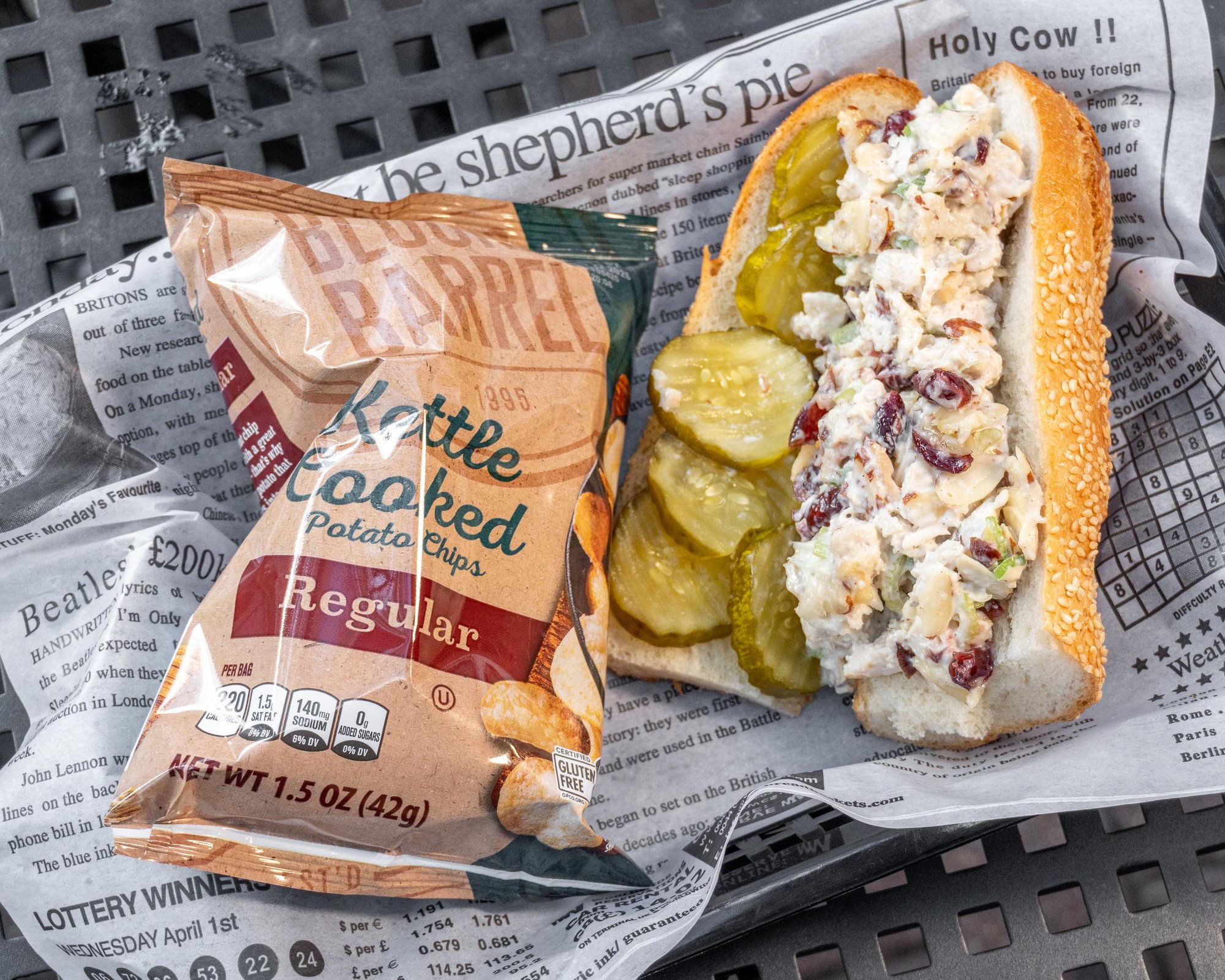 Kevin's Chicken Salad Lunch