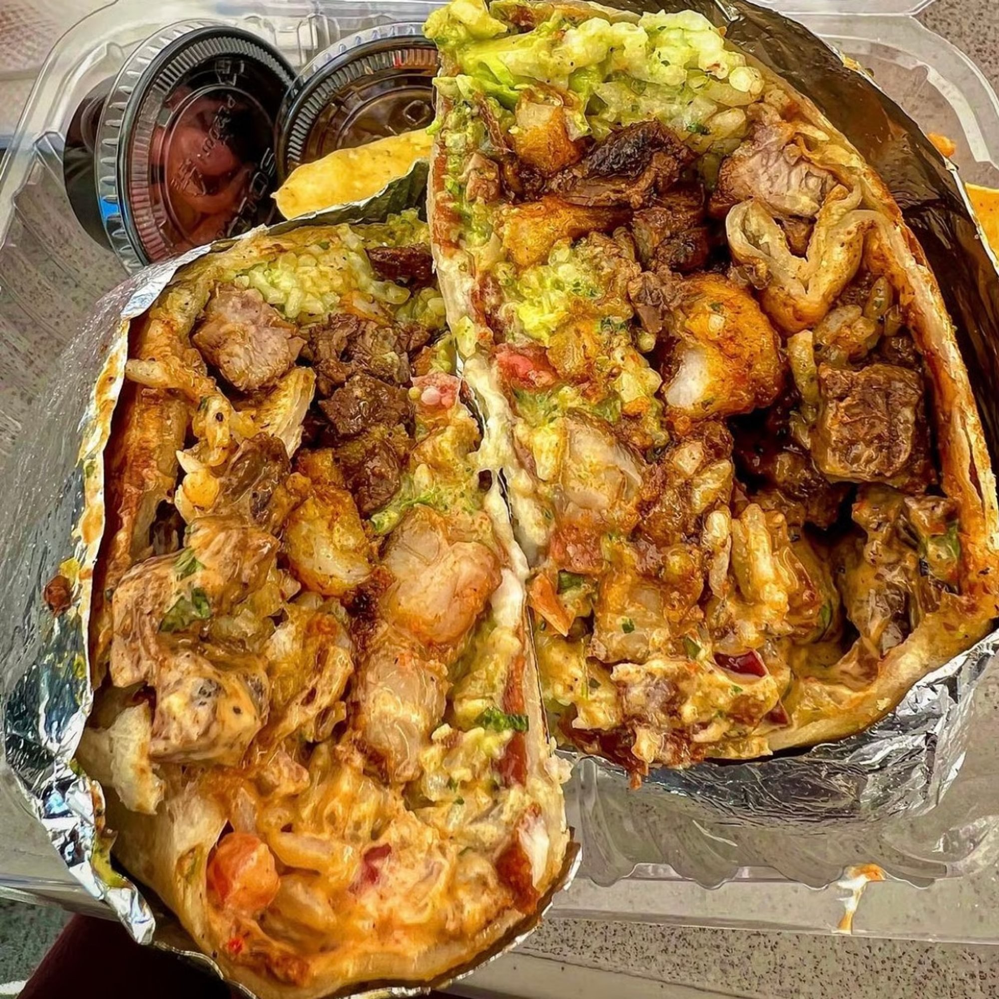 Burrito Surf & Turf