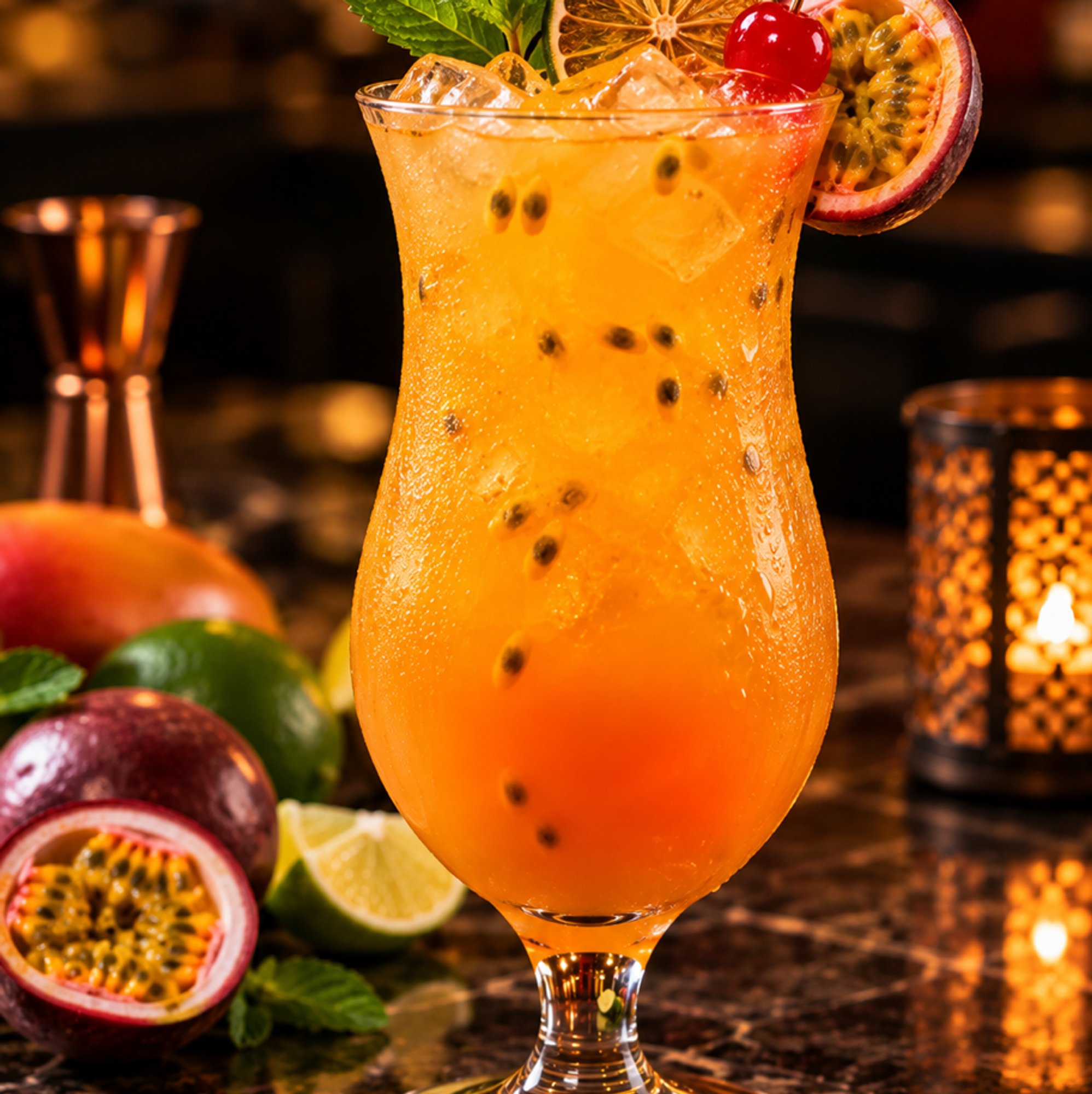 Passion Storm Rum Punch