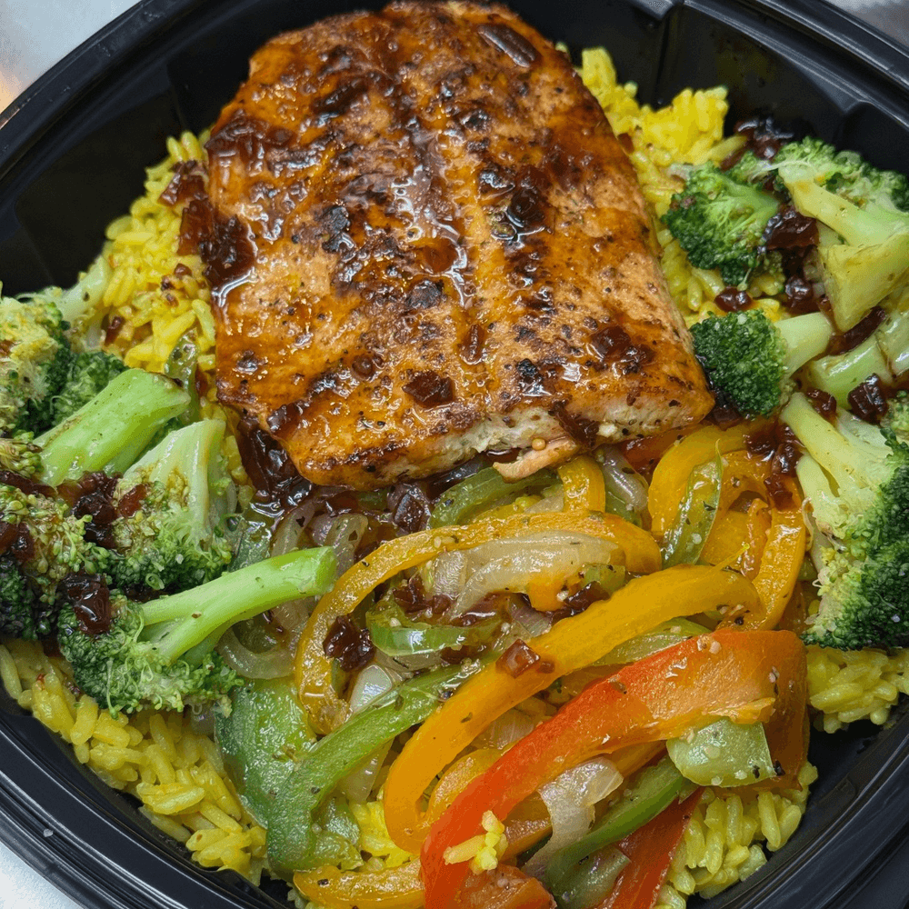 Salmon Rice Bowl