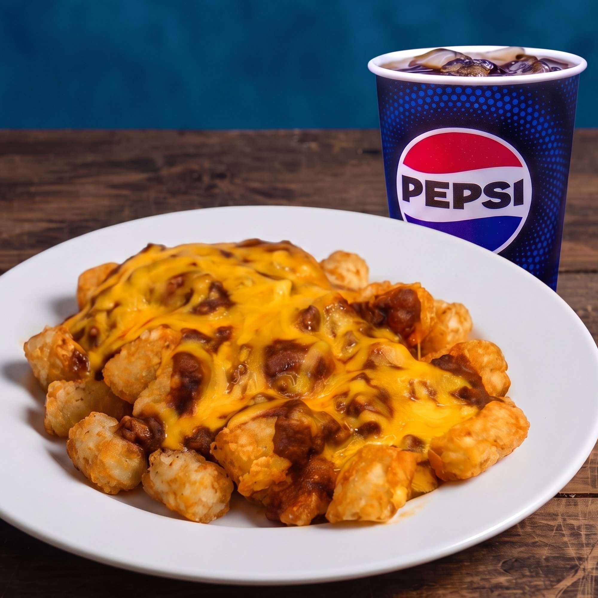 Chili Cheese Tots Combo
