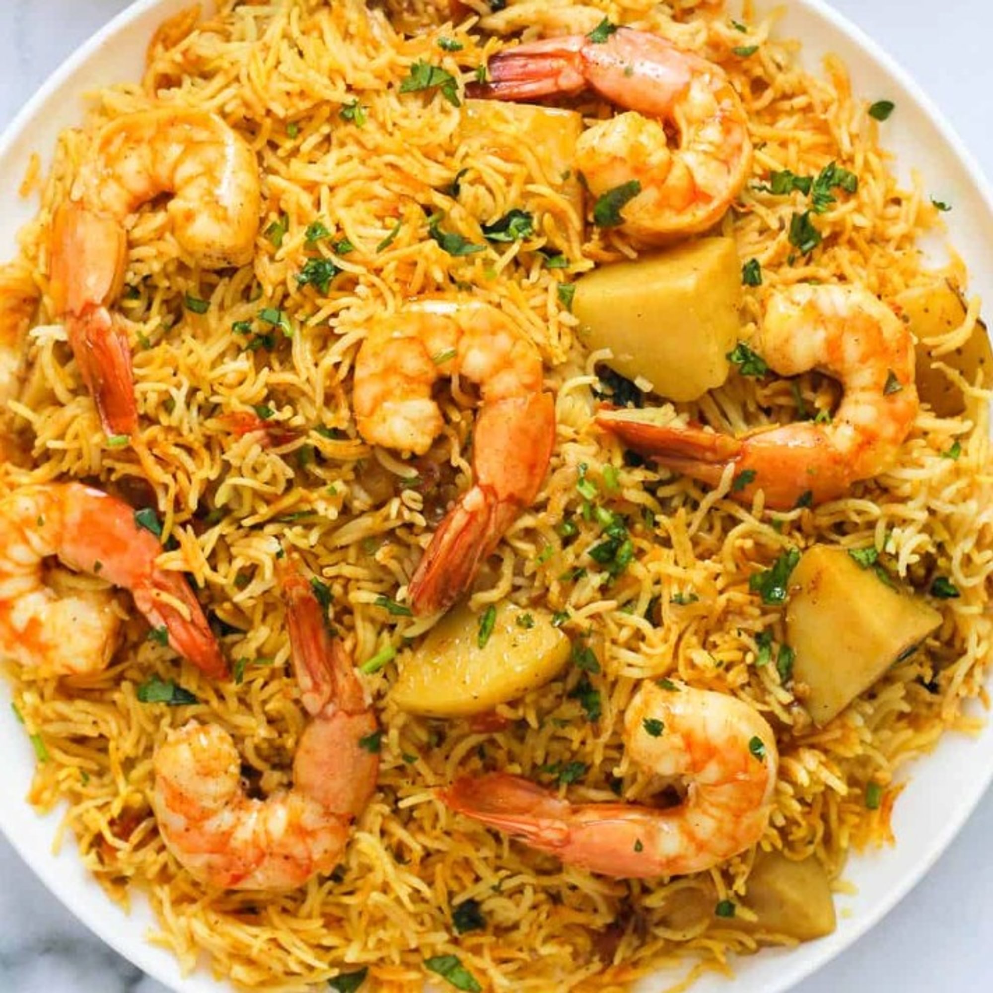Shrimp Biryani