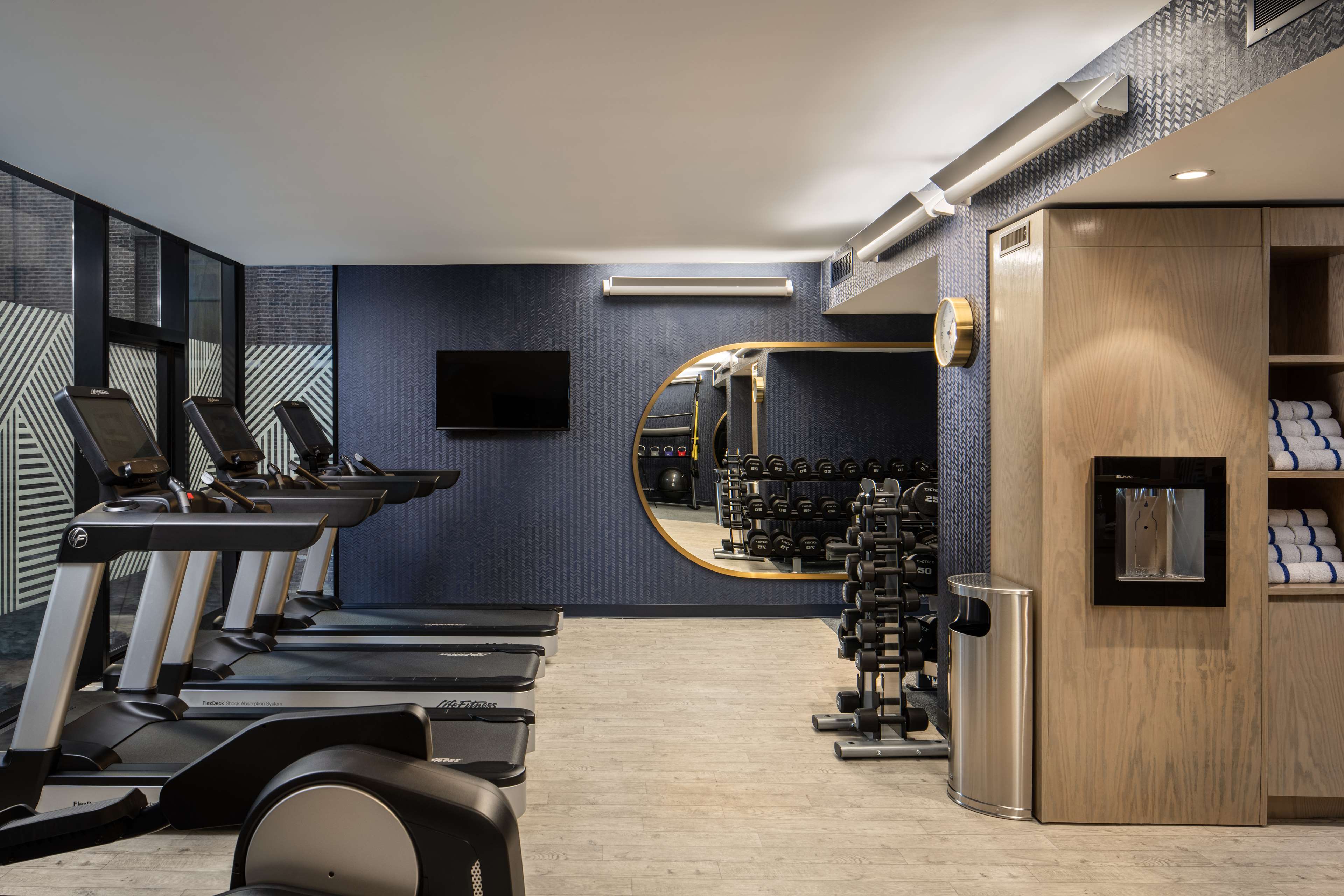 Health club  fitness center  gym