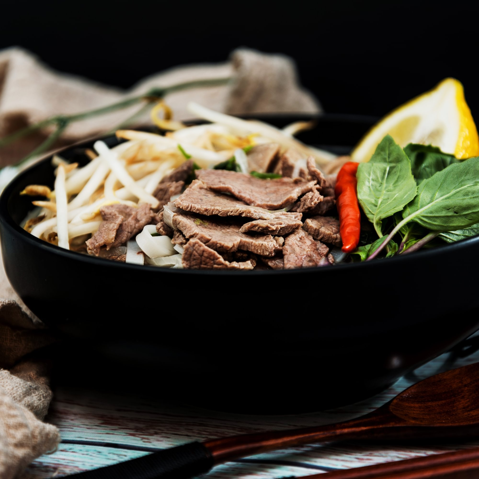 227. Pho w/ Rare Steak