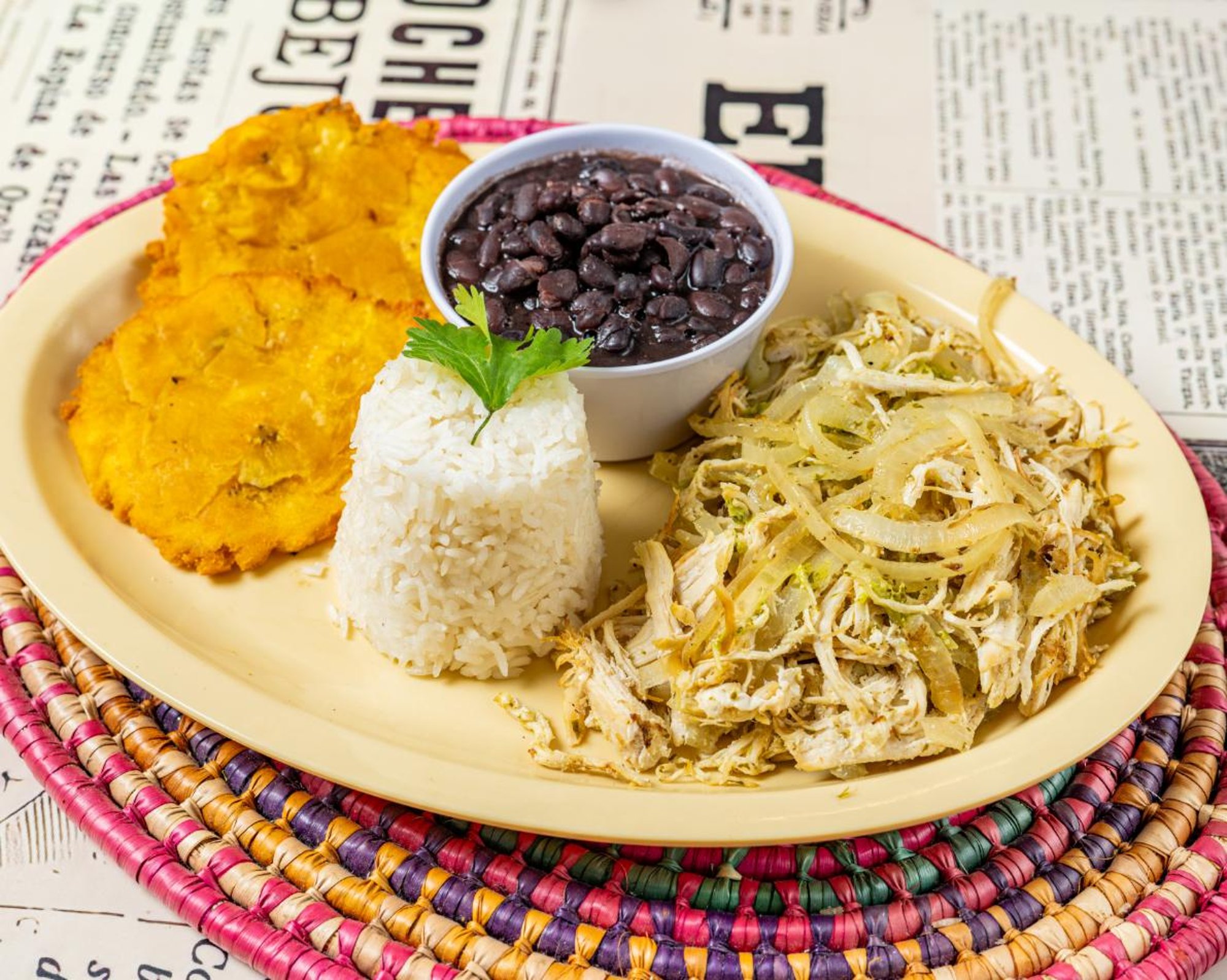 VACA FRITA CHICKEN PLATE